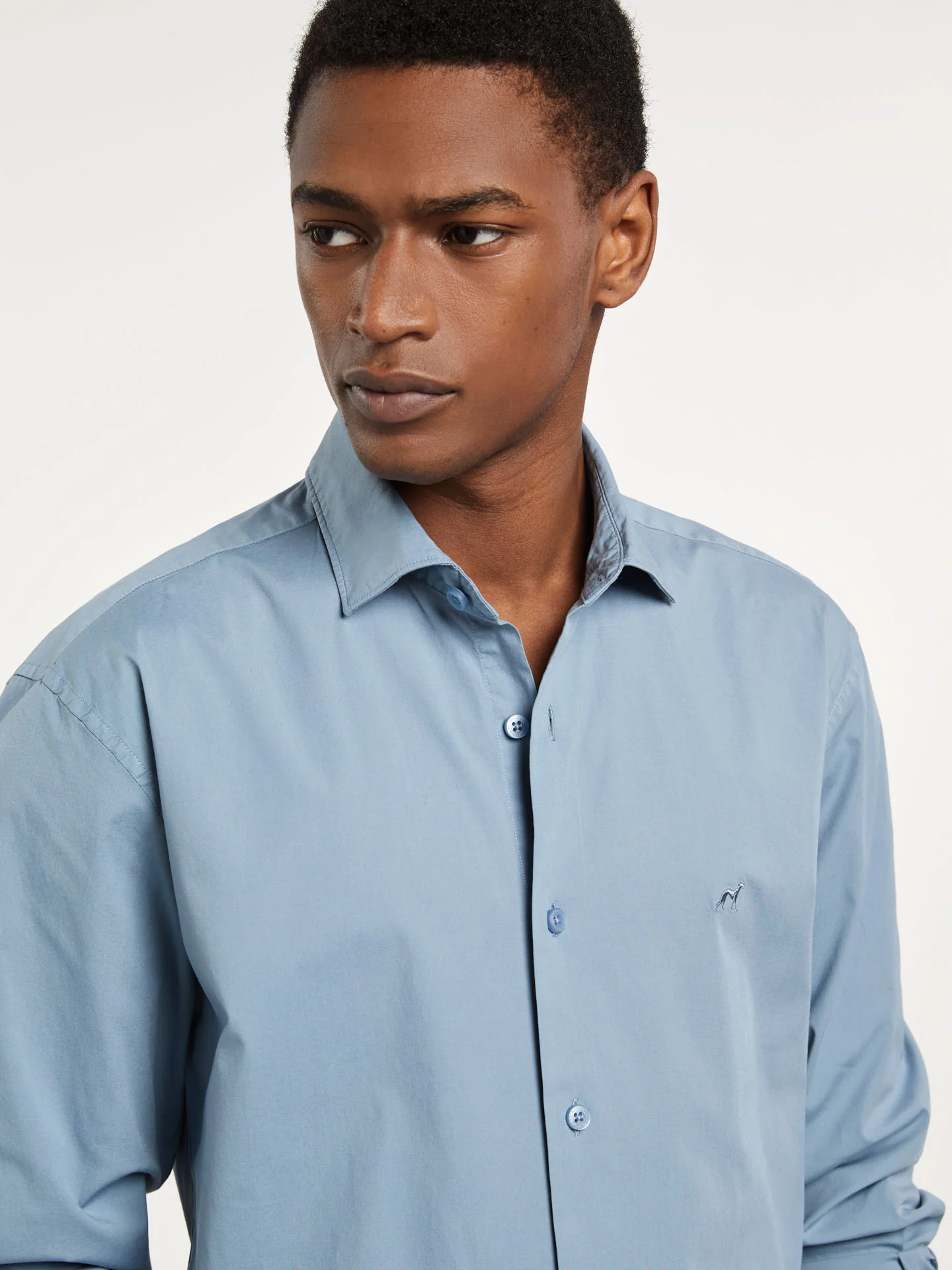 Slim fit poplin comfort shirt - Image 11