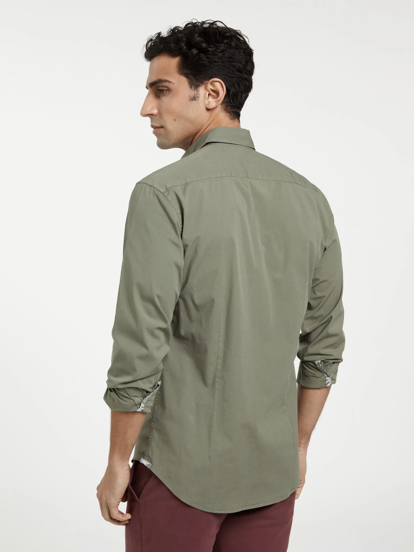 Slim fit poplin comfort shirt - Image 15