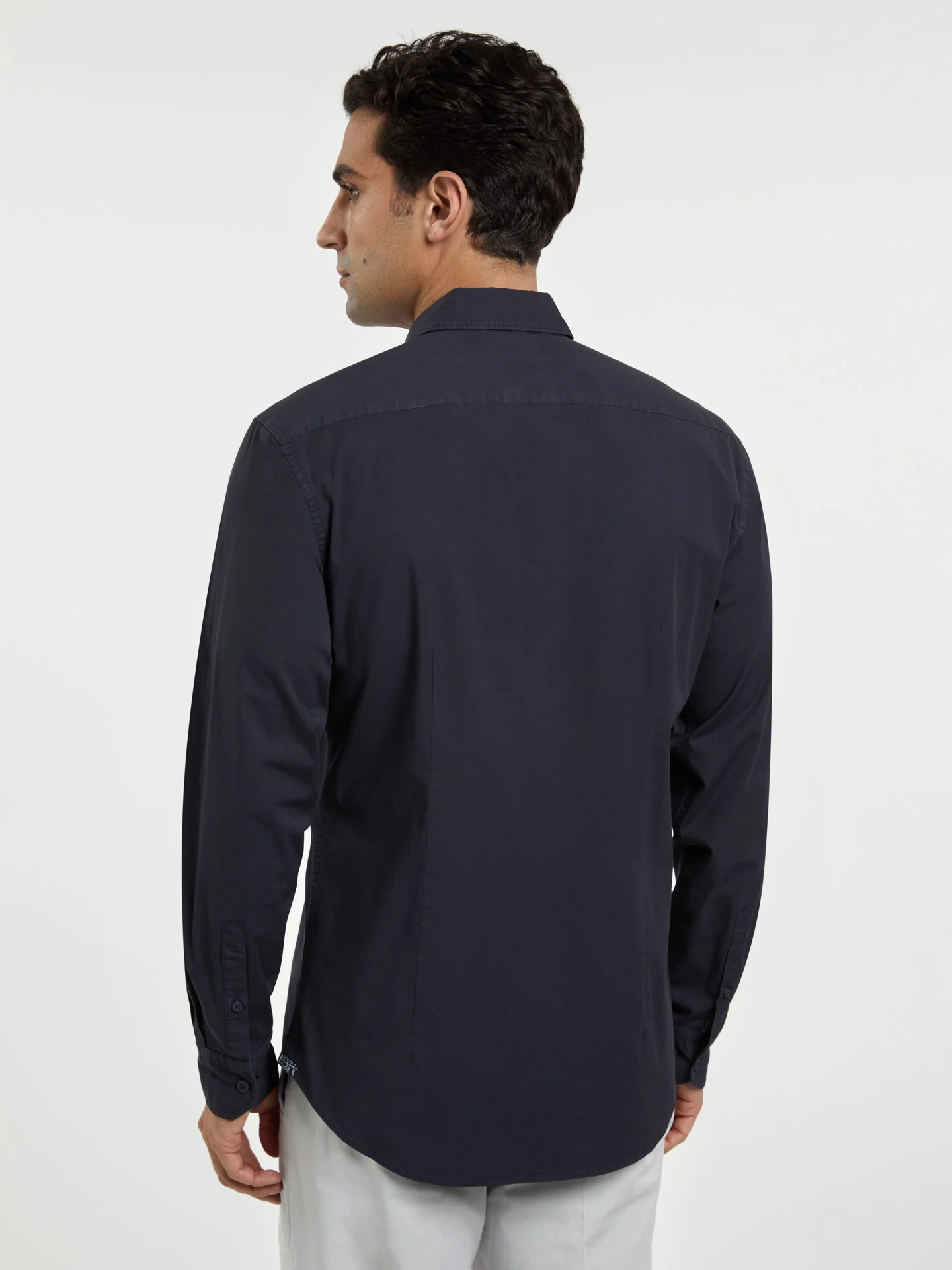 Slim fit poplin comfort shirt - Image 6