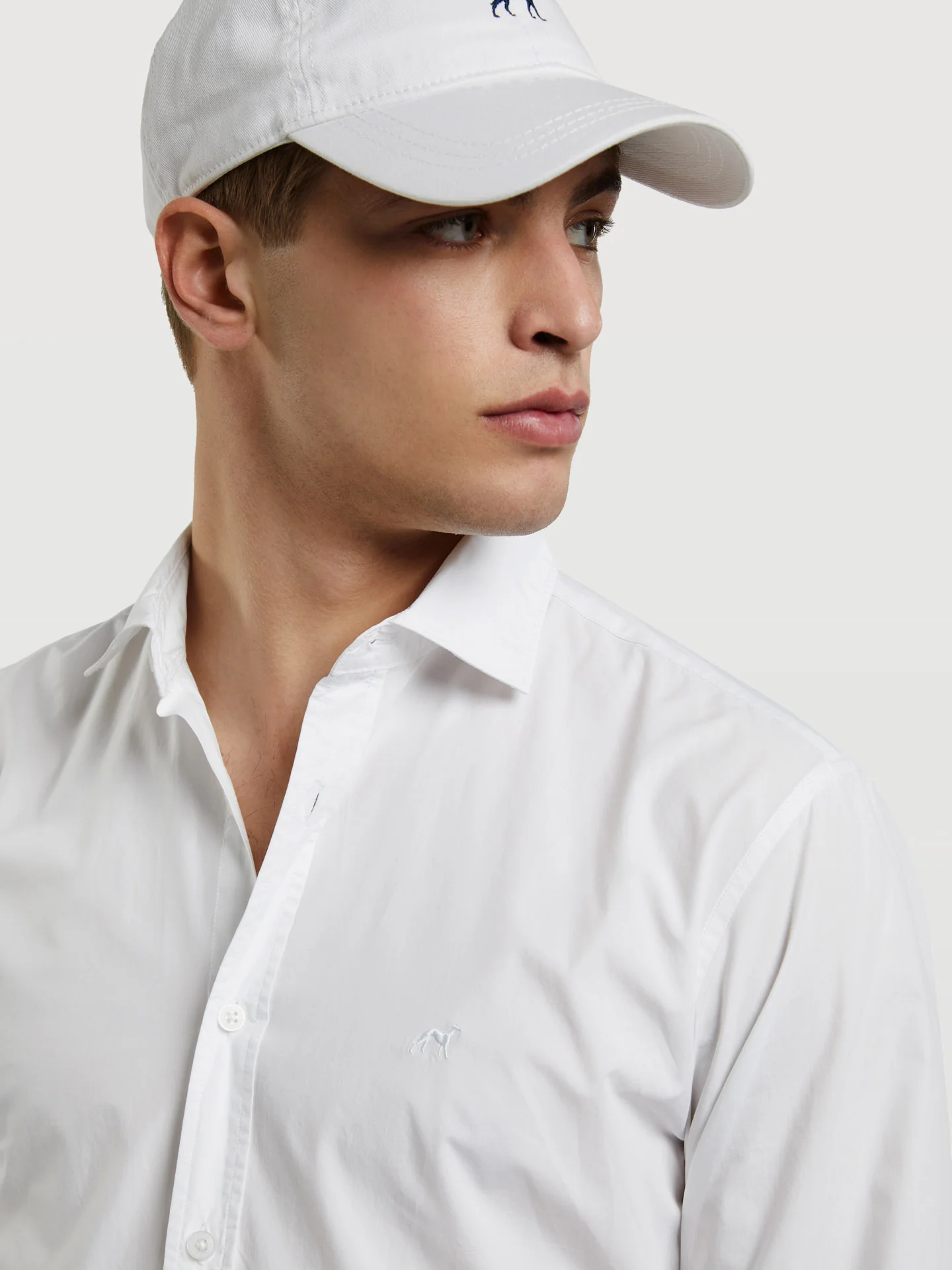 Slim fit poplin faded shirt - Image 31
