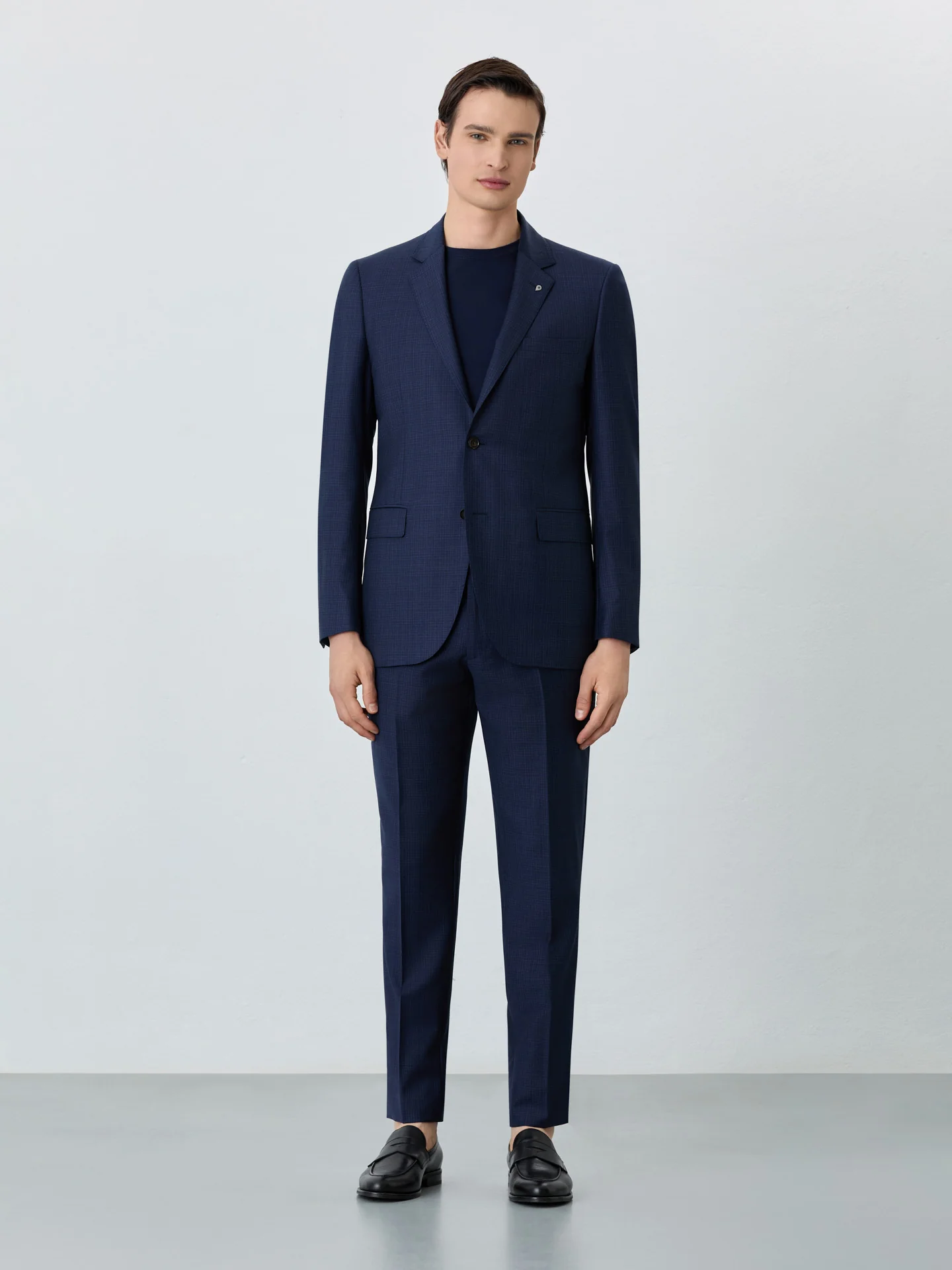 Slim Fit Premium Suit In Super Fine Wool - Image 2