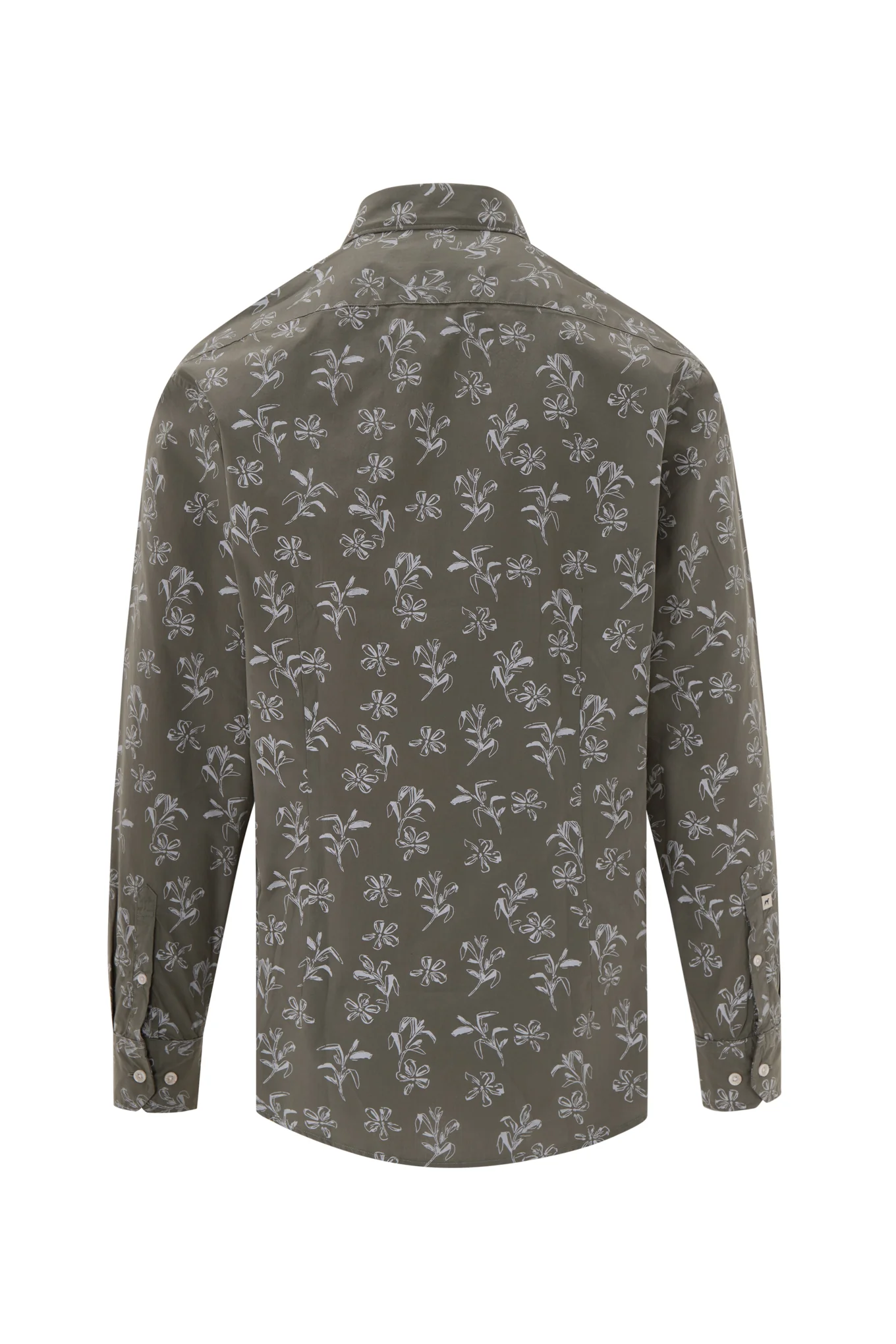 Slim fit prints edition garment dye shirt - Image 2