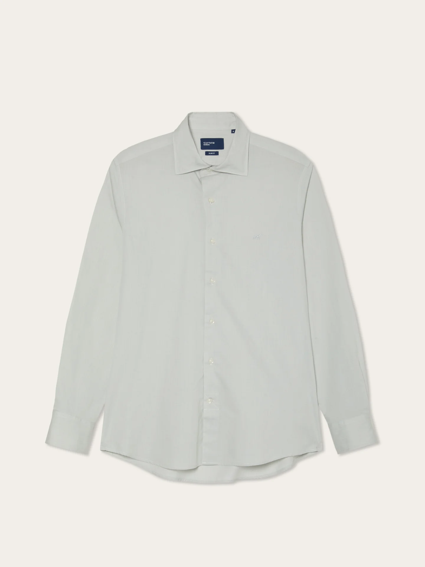 Slim Fit Pyrus Striped Shirt With Soft Satin Finish - Image 4