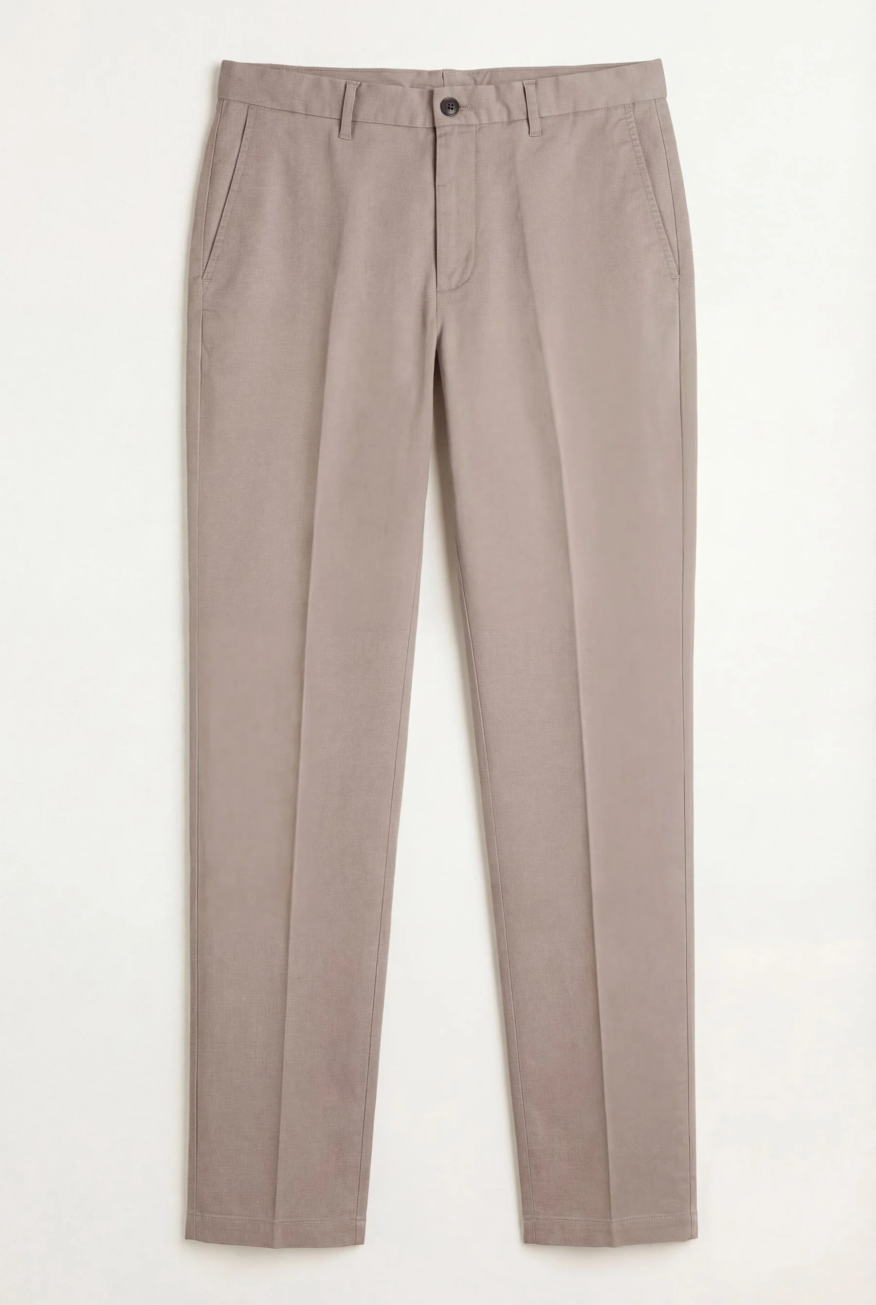 Slim fit Stretch Cotton Casual Trousers - Image 3