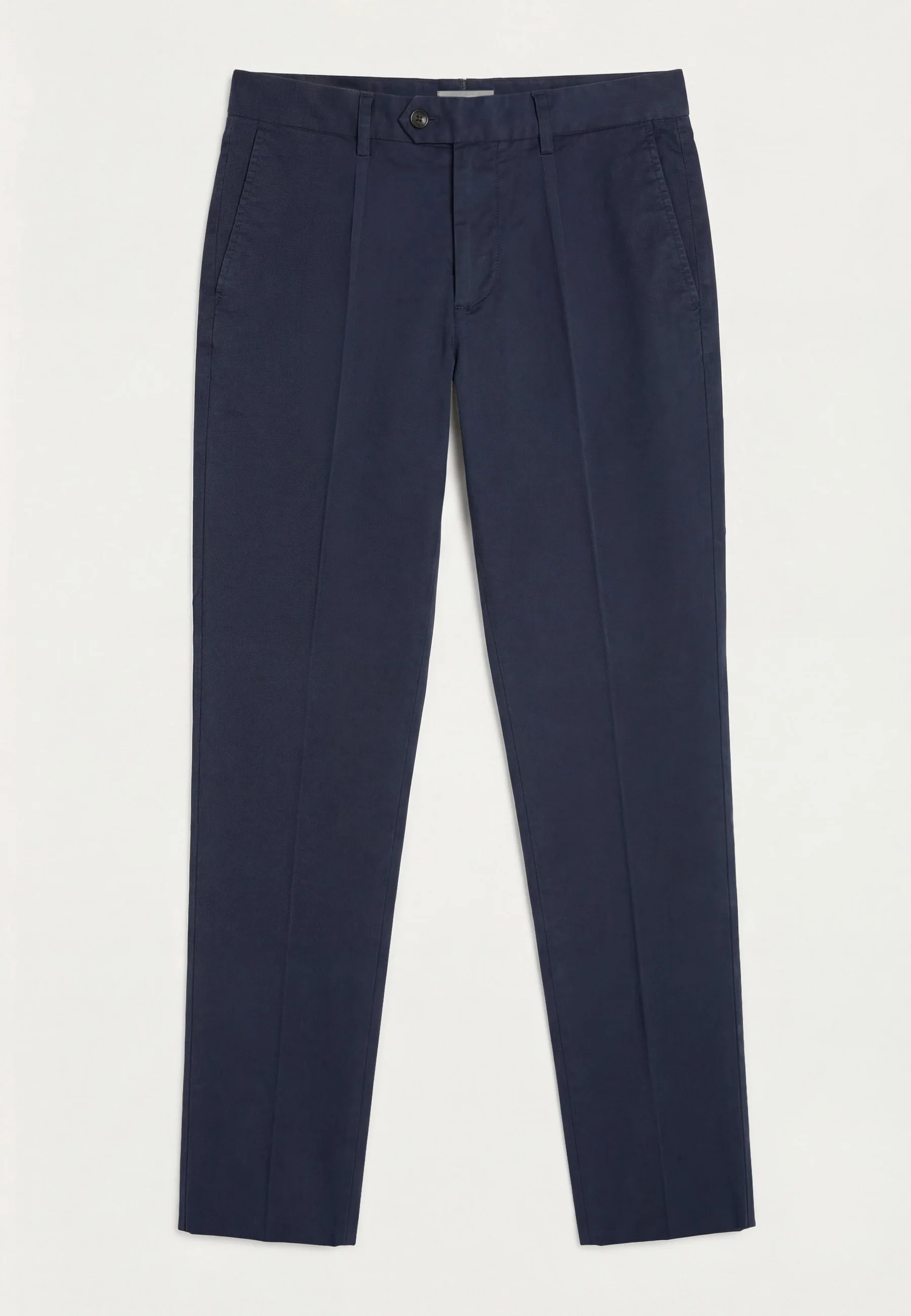 Slim fit Stretch Cotton Pleated Casual Trousers - Image 6