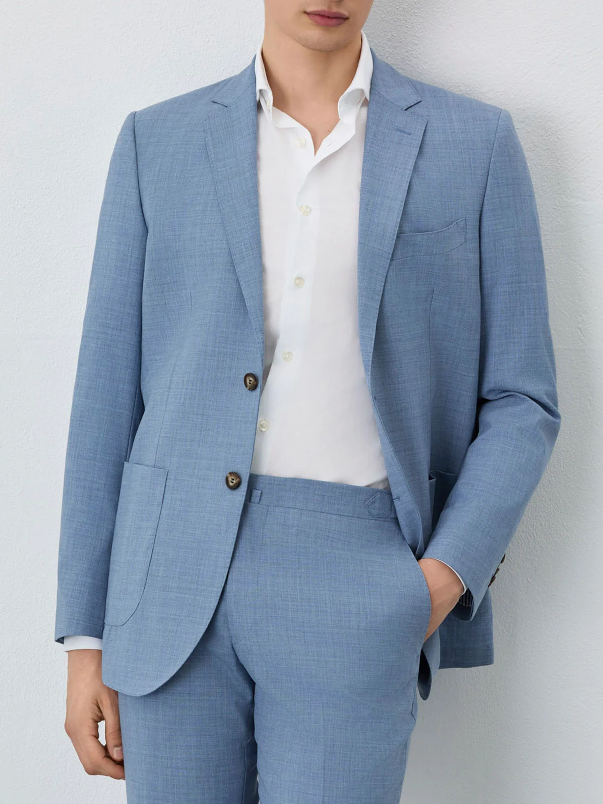 Slim fit Suit In Wool - Image 2