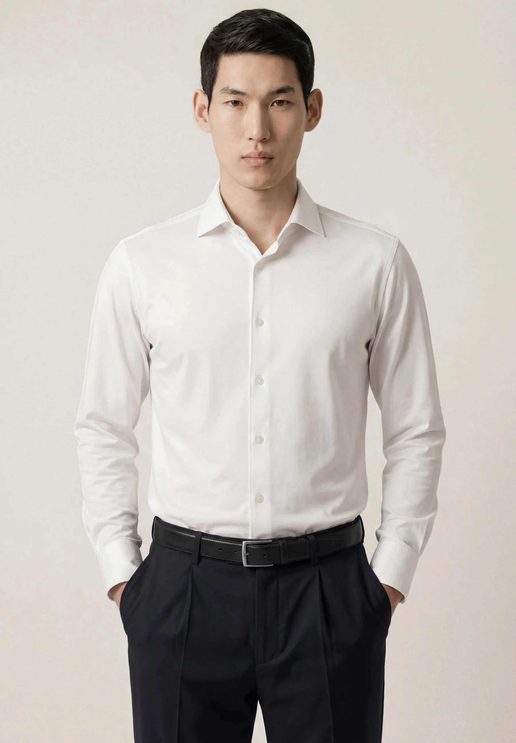 Slim Fit Travel Flex Shirt with Newport Collar - Image 15