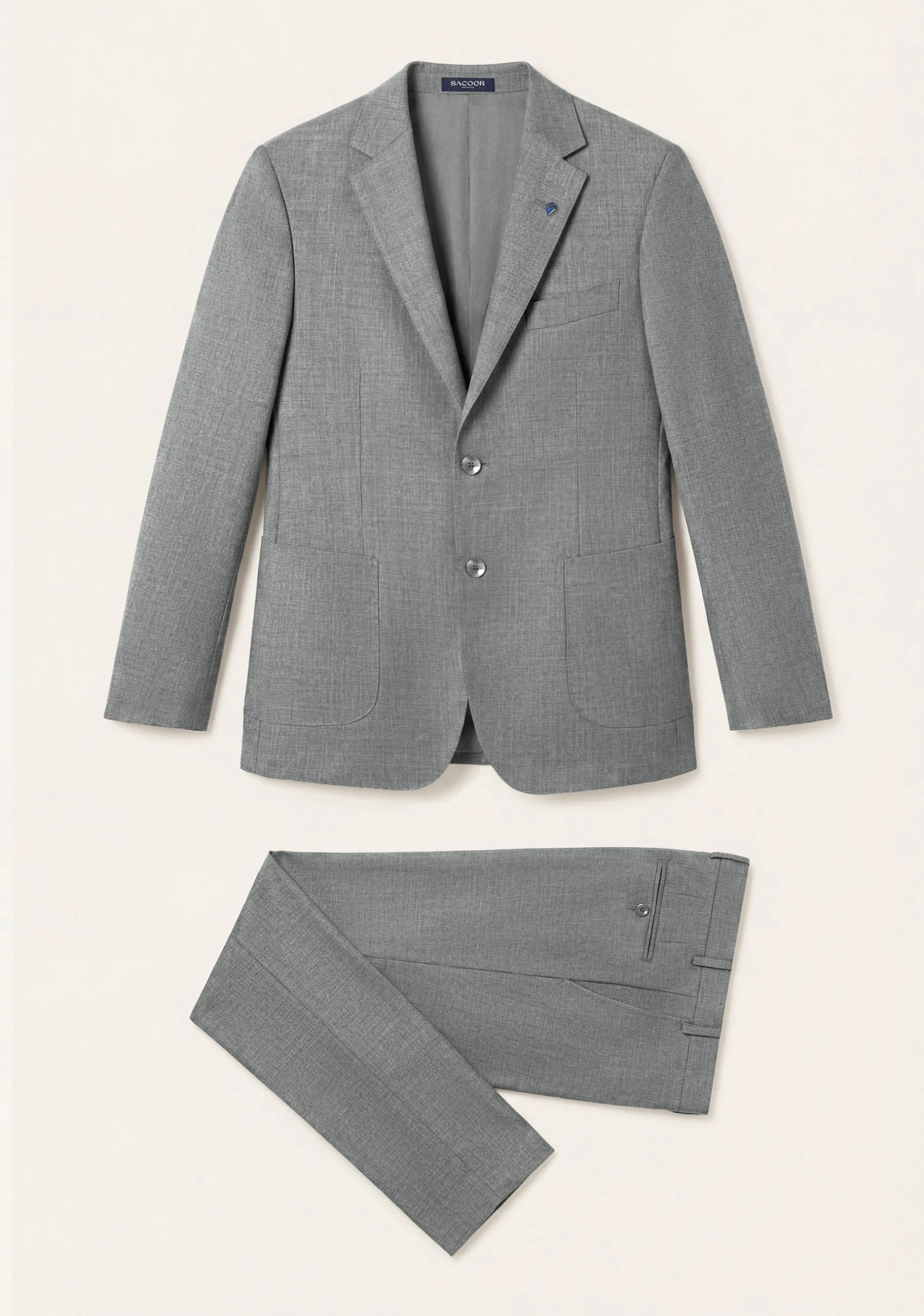 Slim fit Travel Lounge Suit - Image 3