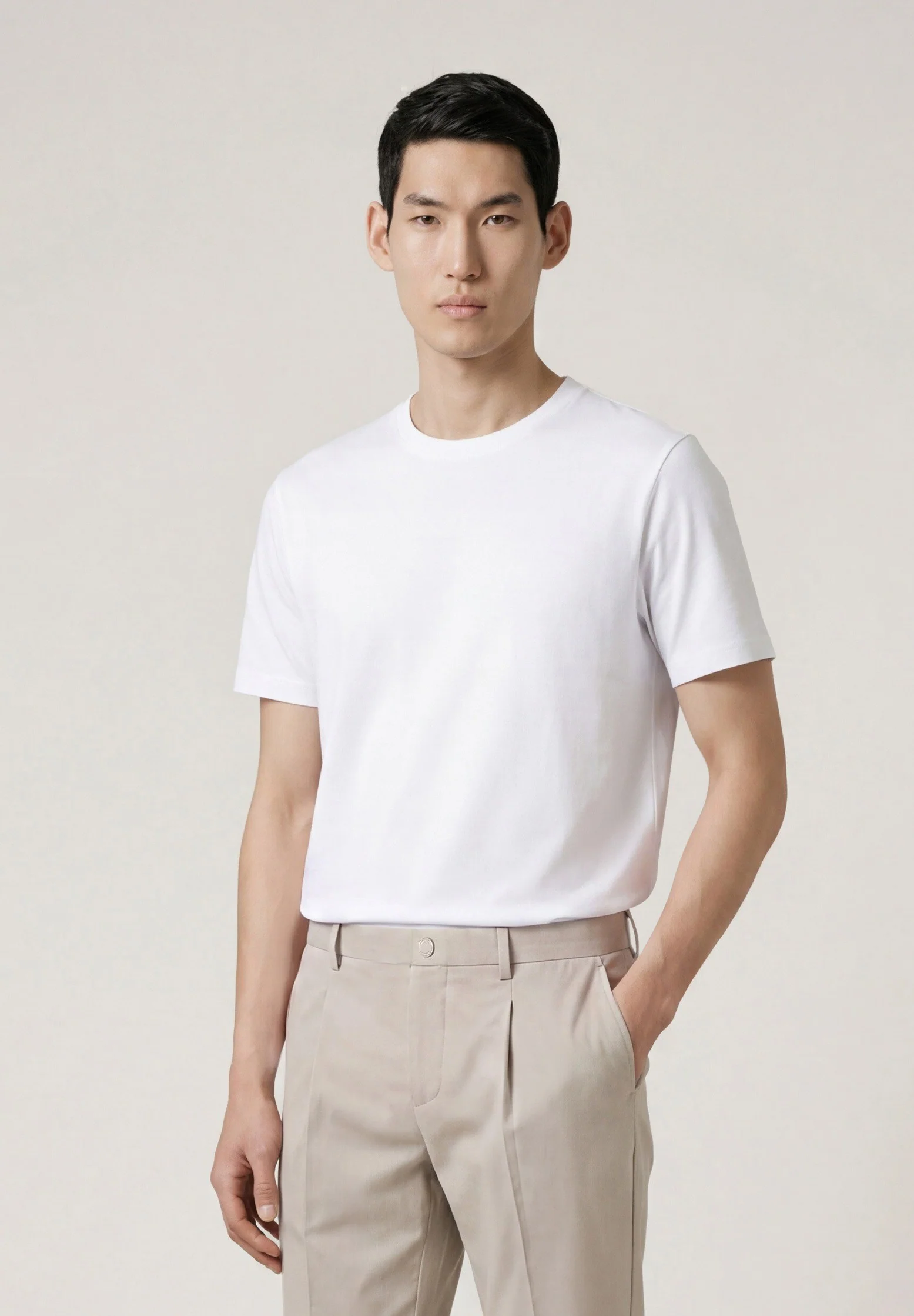 Slim fit Travel Pleated Casual Trousers - Image 11