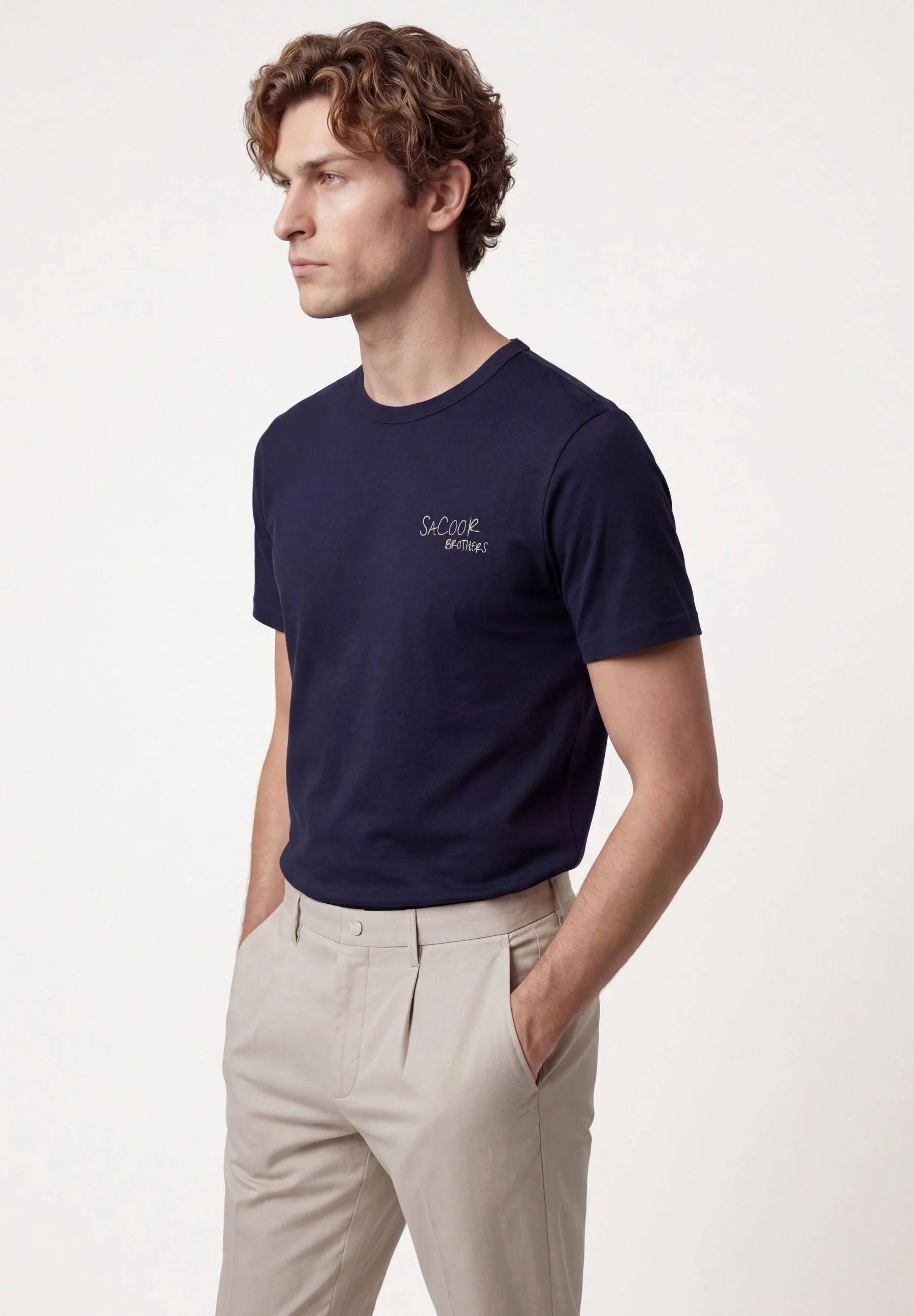 Slim fit Travel Pleated Casual Trousers - Image 12