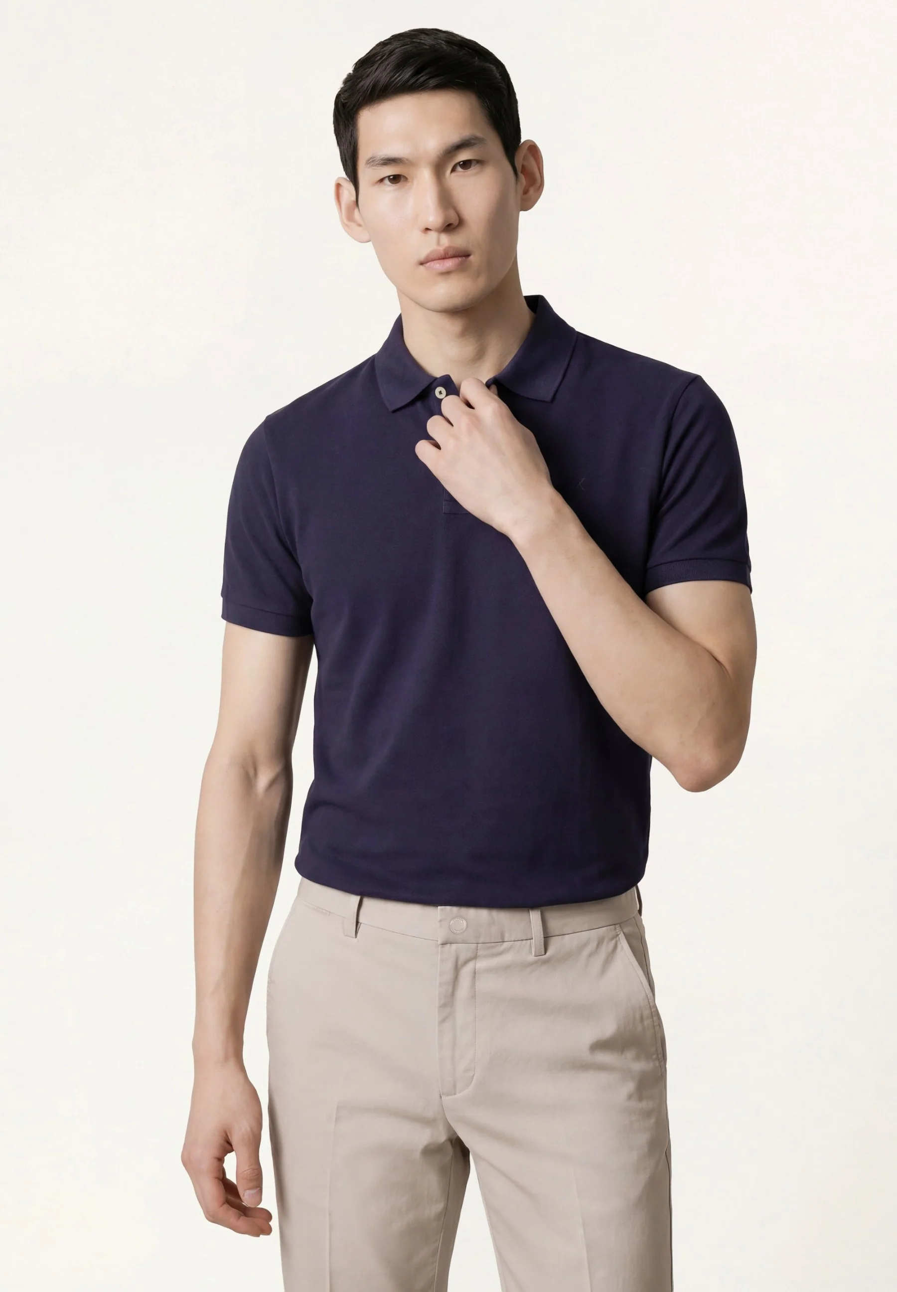 Slim fit Travel Pleated Casual Trousers - Image 17