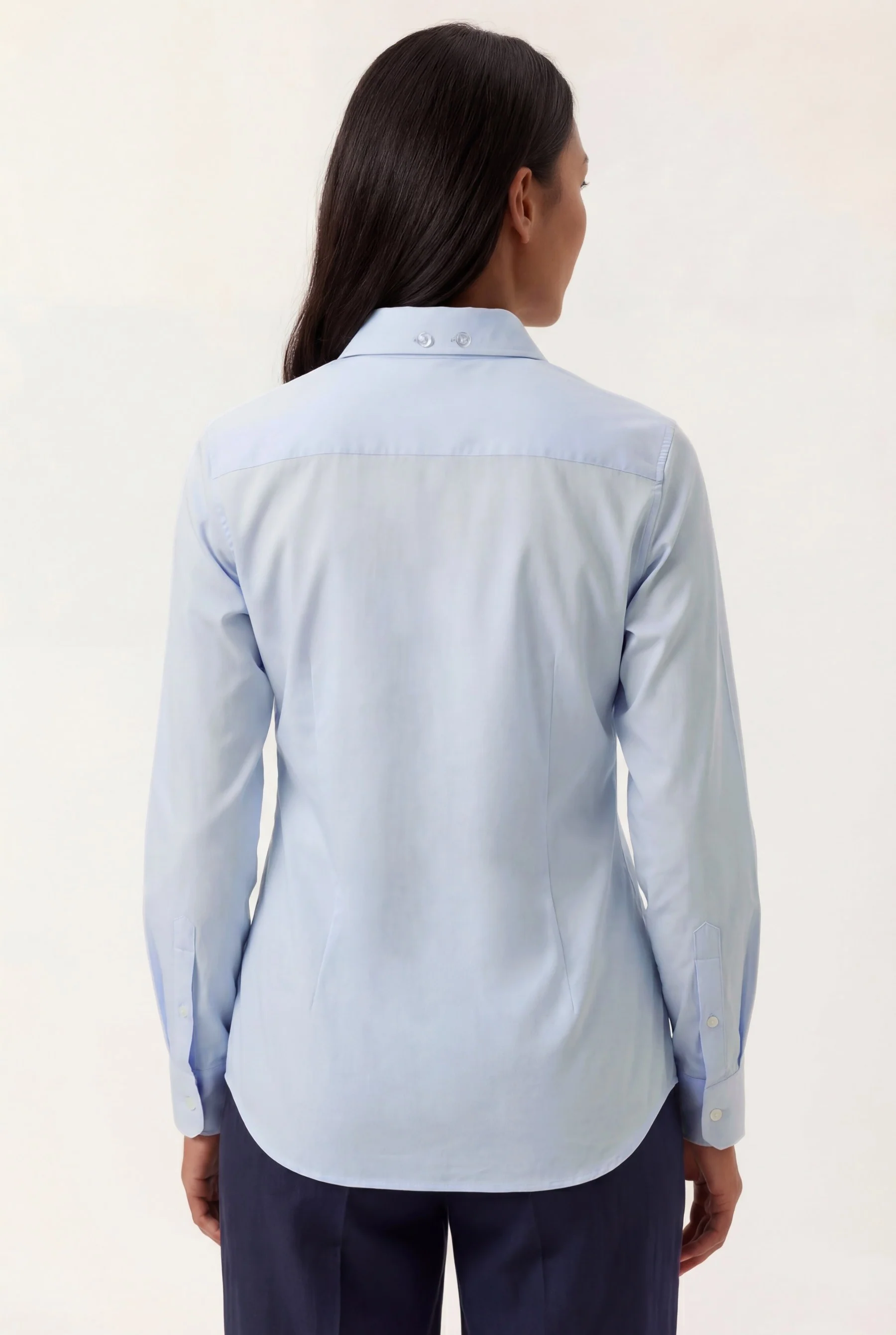 Slim Fit Travel Poplin Shirt - Image 3