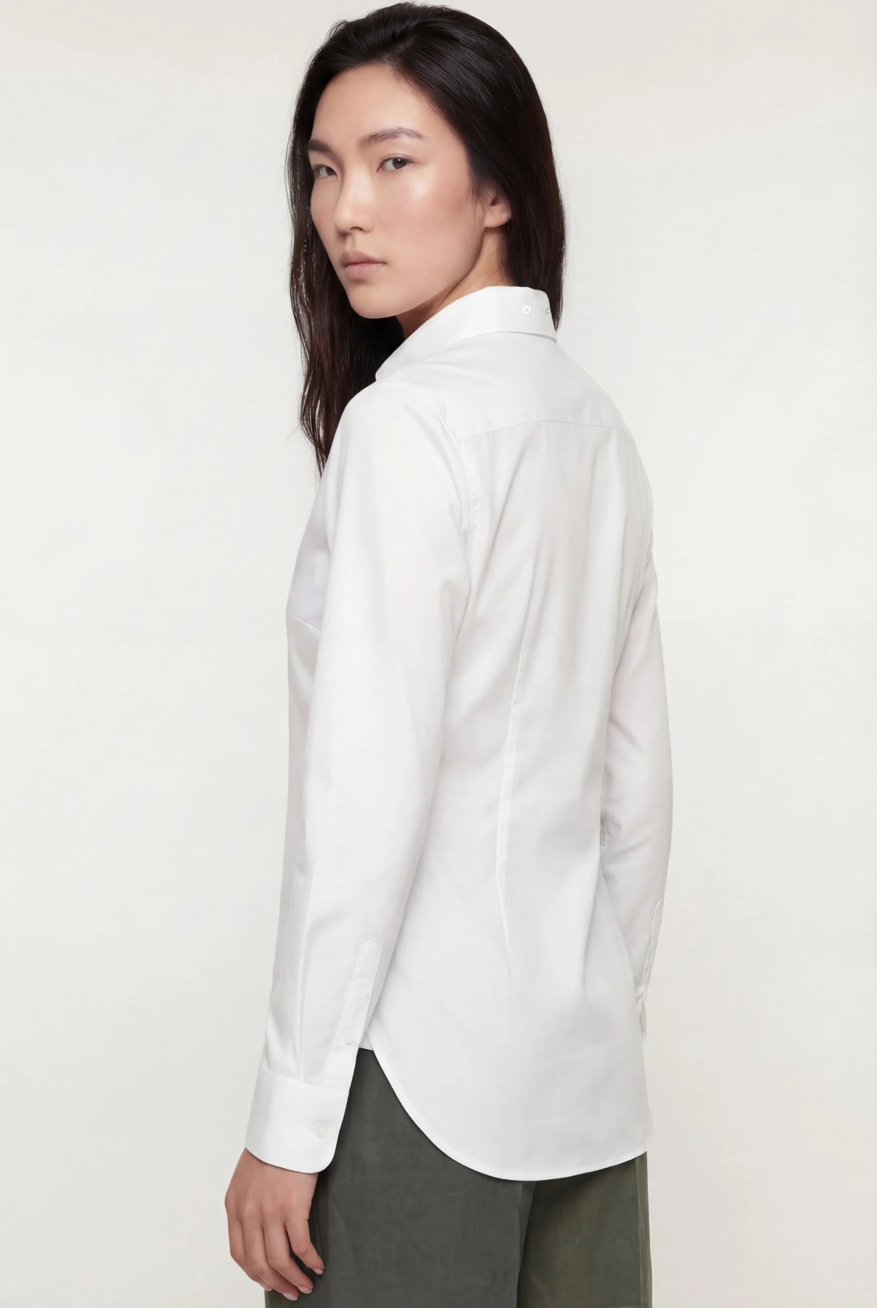 Slim Fit Travel Poplin Shirt - Image 7