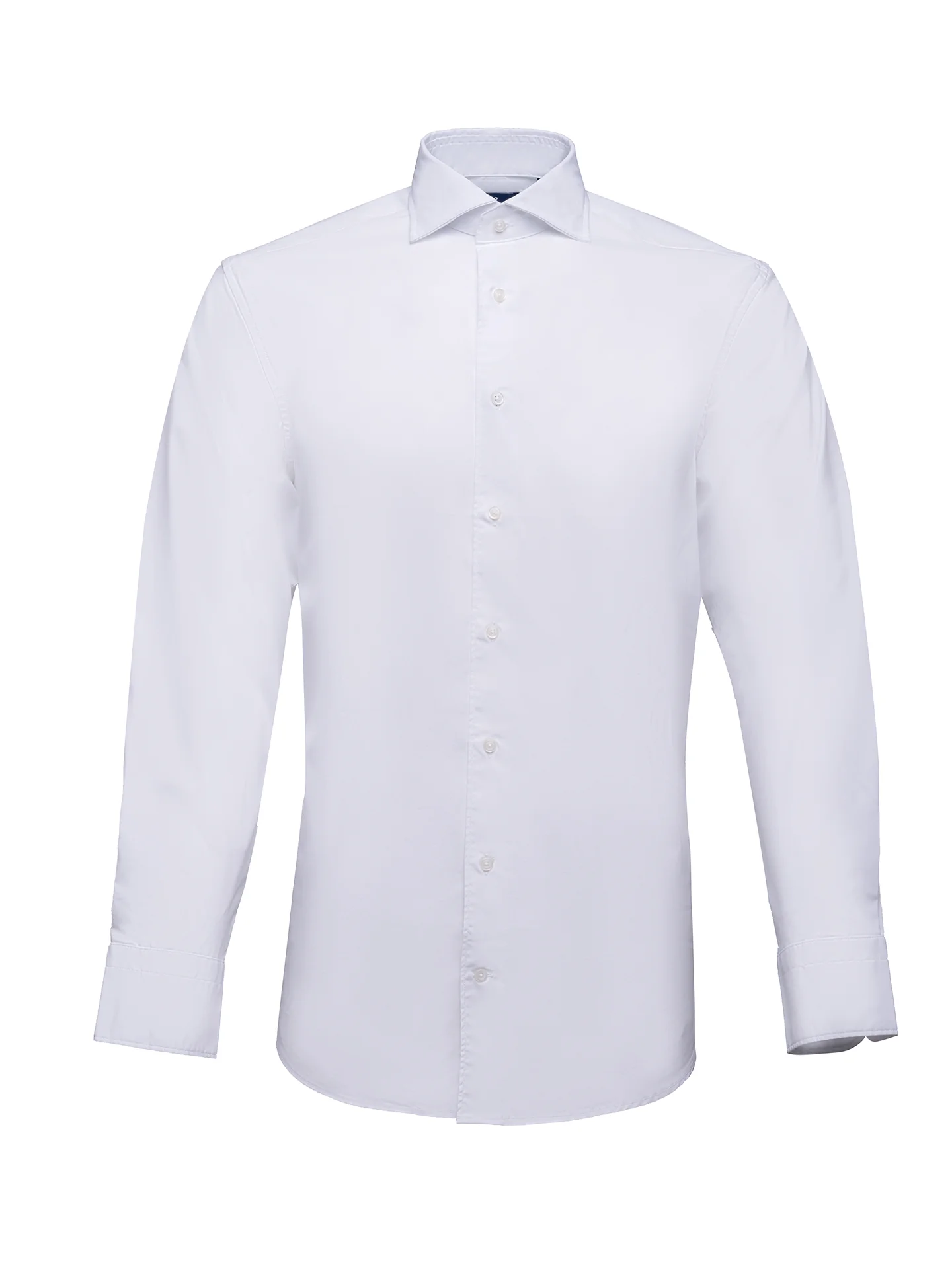 Slim Fit Travel Poplin Shirt in Comfort Cotton - Image 4