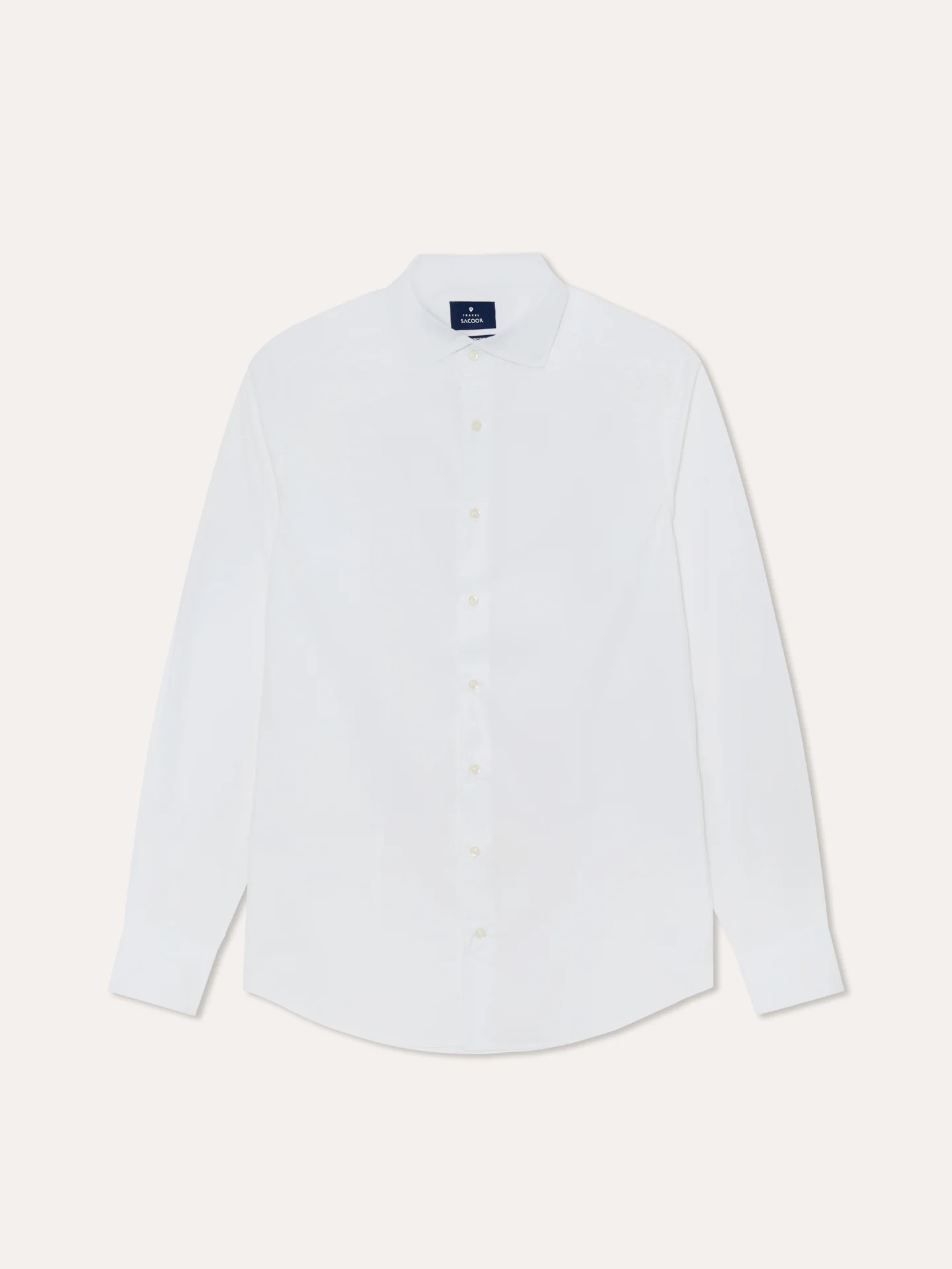 Slim Fit Travel Poplin Shirt in Comfort Cotton - Image 9