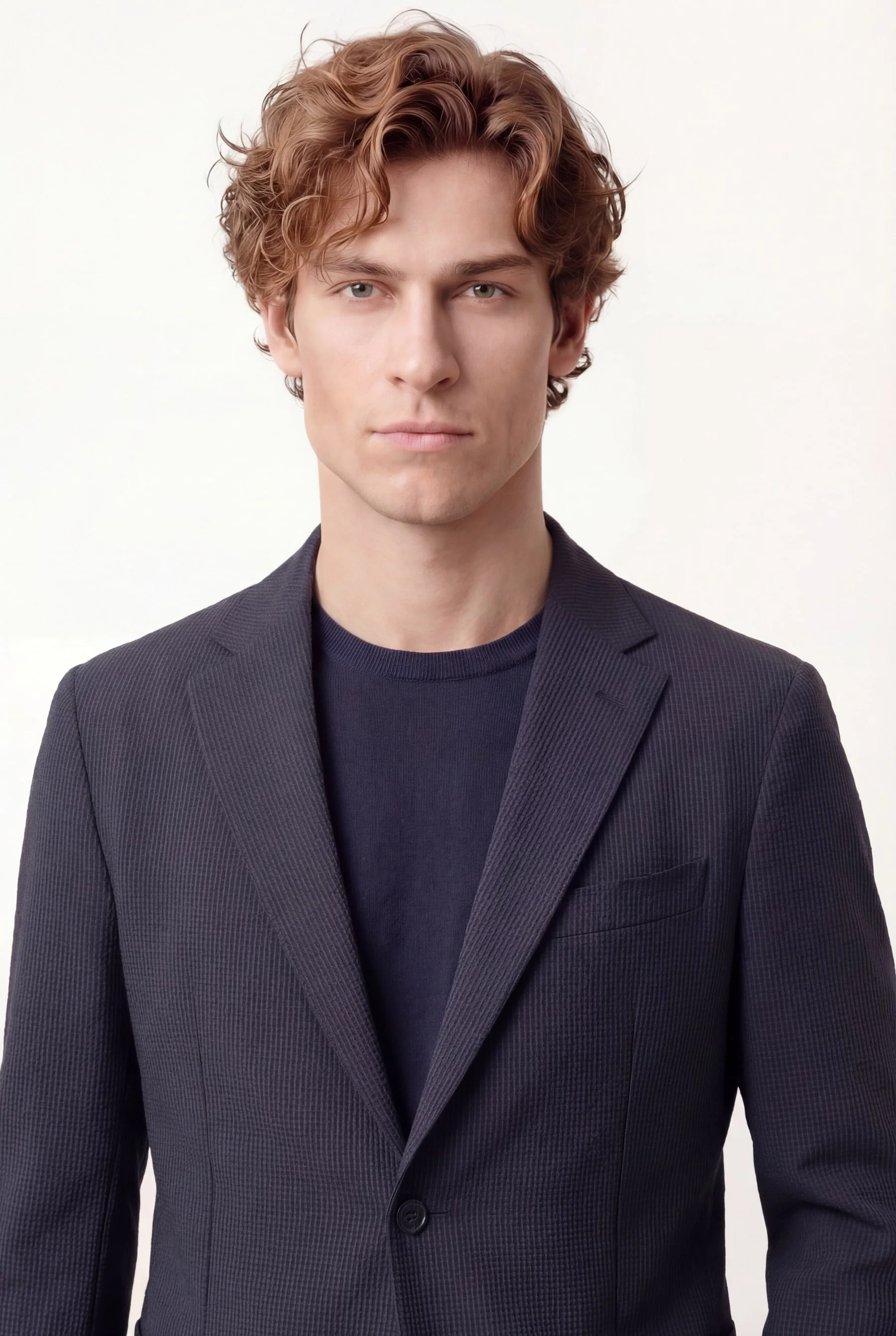 Slim fit Travel Seersucker Blazer - Image 3
