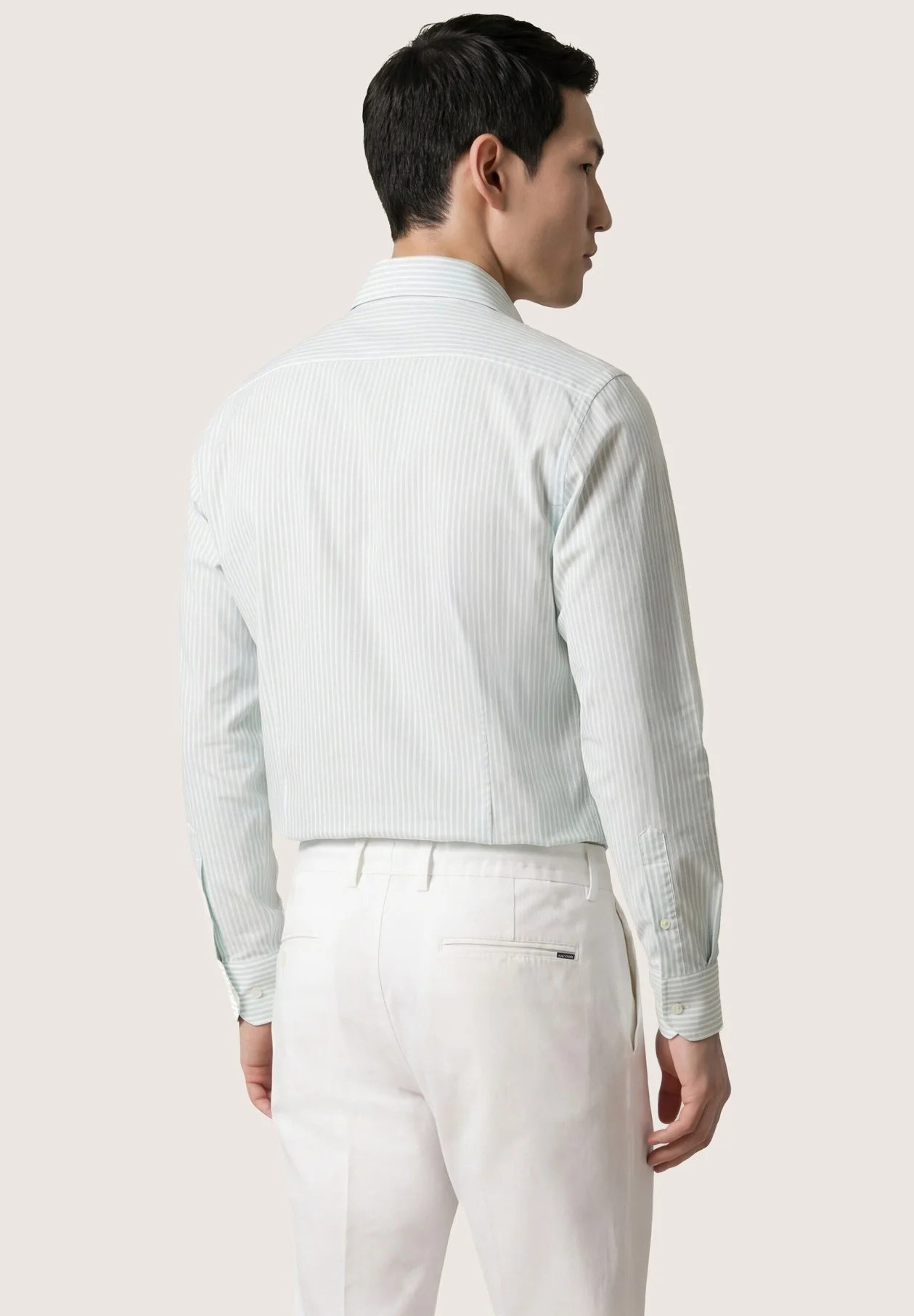 Slim fit Twill Drawstring Casual Trousers - Image 7