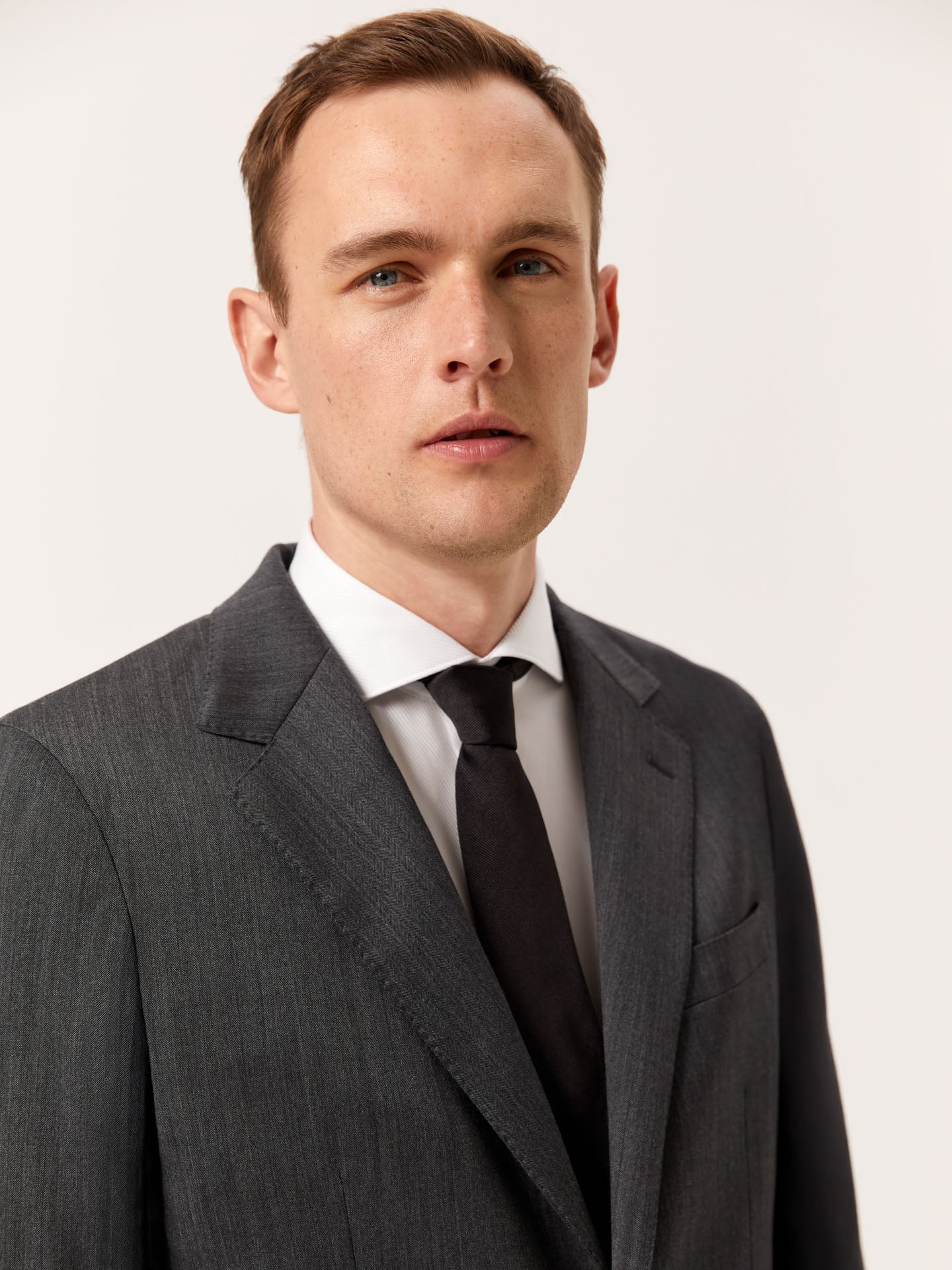 Slim Fit Twill Shirt with Dublin Collar