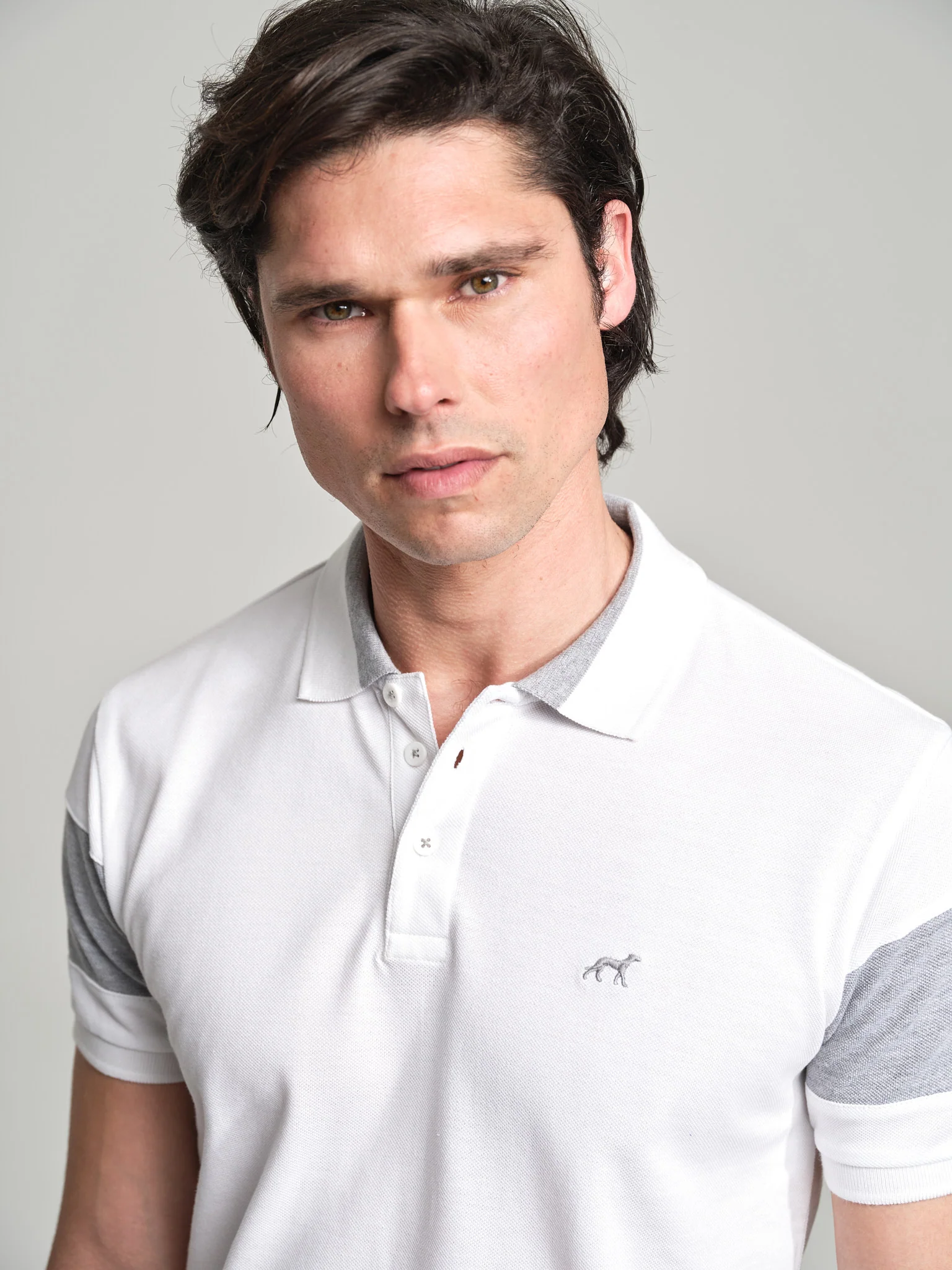 Sport sleeve stripe piquet polo shirt - Image 15
