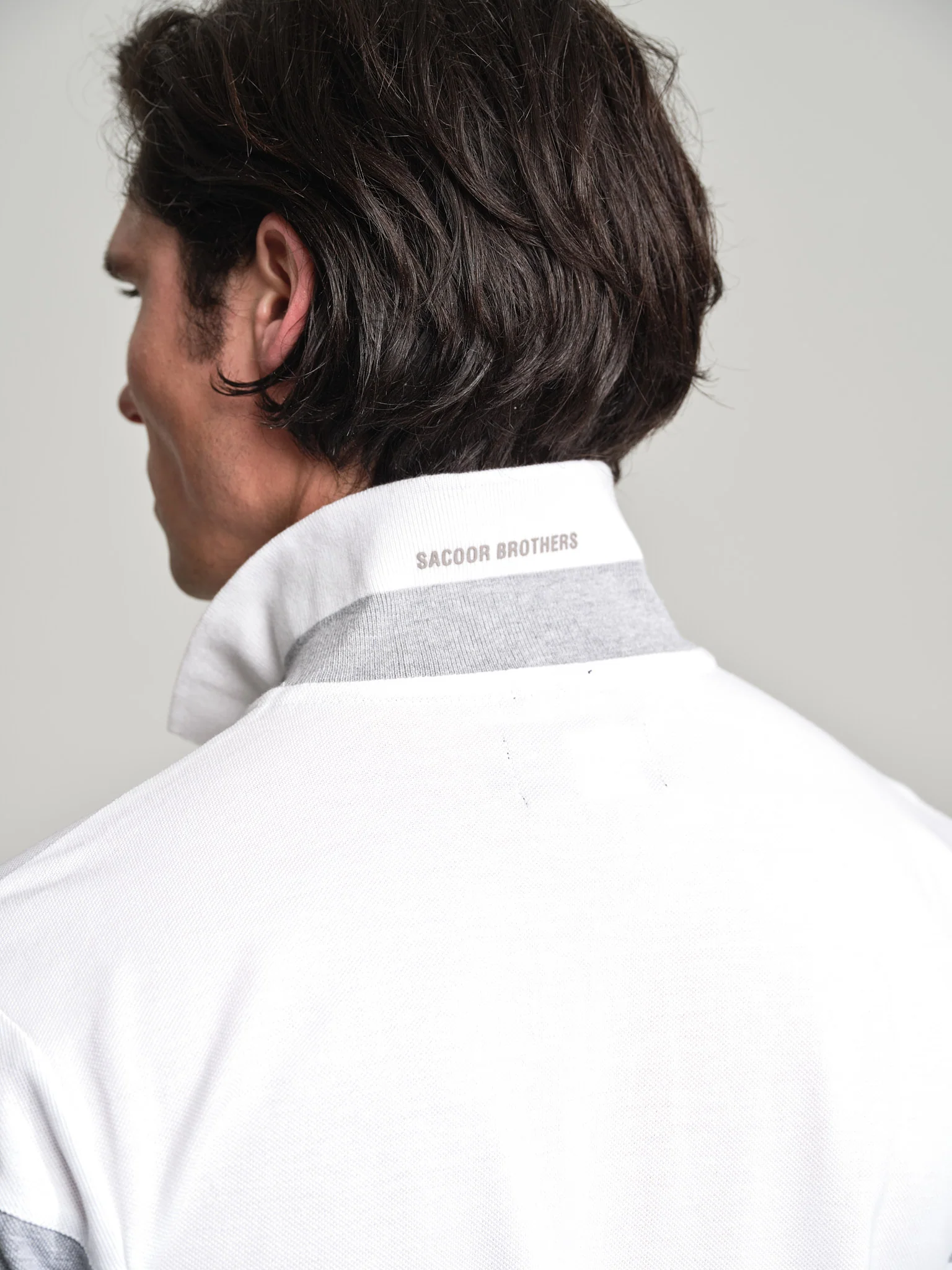 Sport sleeve stripe piquet polo shirt - Image 17