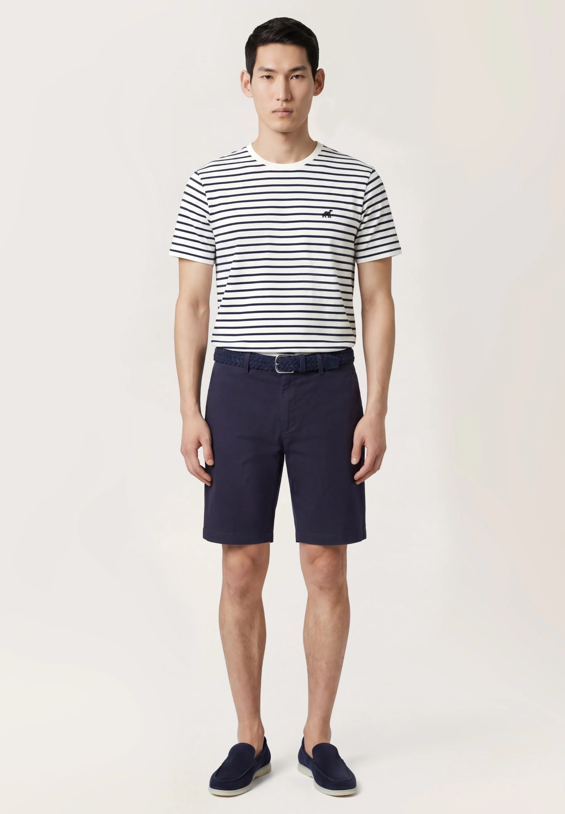 Stretch Cotton Casual Shorts - Image 5