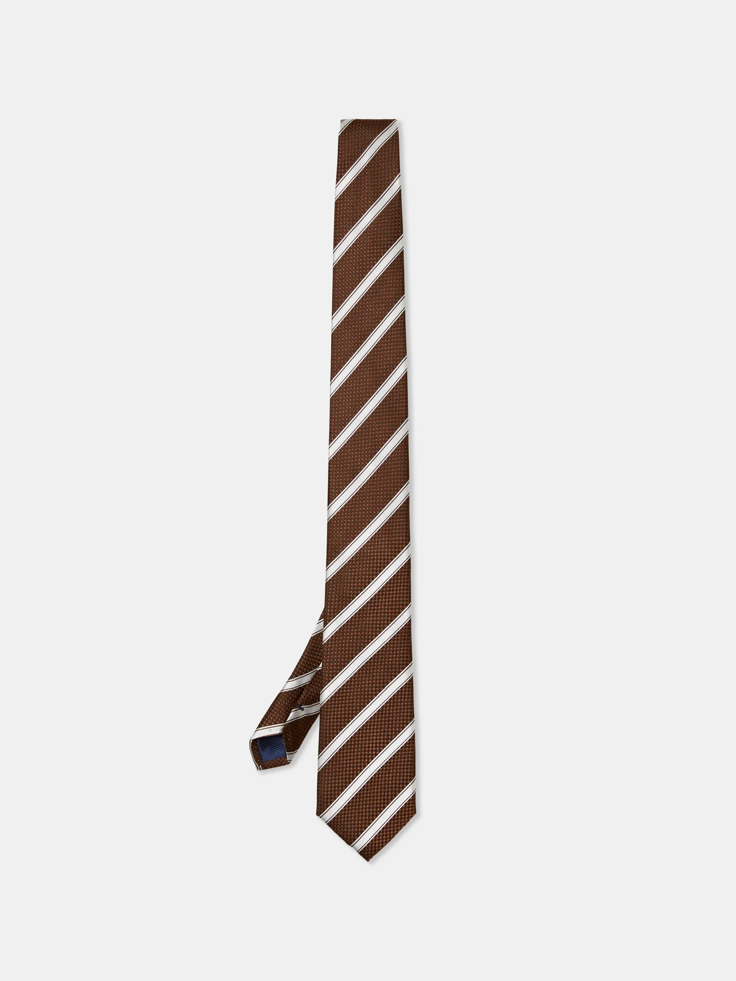 Striped Pattern 100% Silk Tie 7,5cm