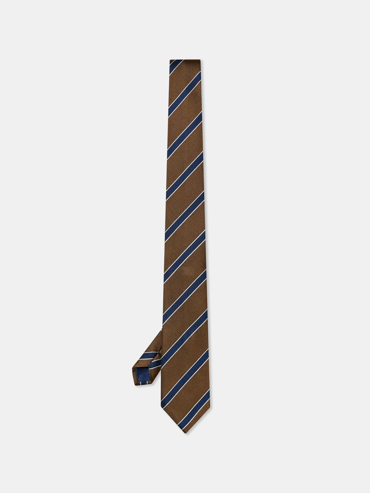 Striped Pattern 100% Silk Tie 7,5cm