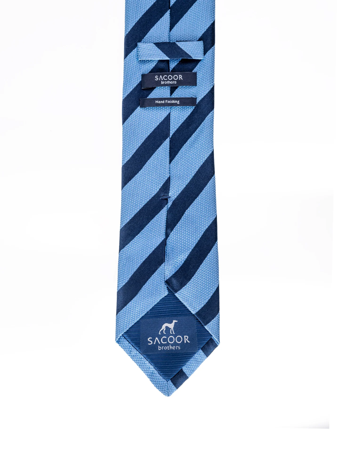 Striped Pattern 100% Silk Tie 7,5cm - Image 8
