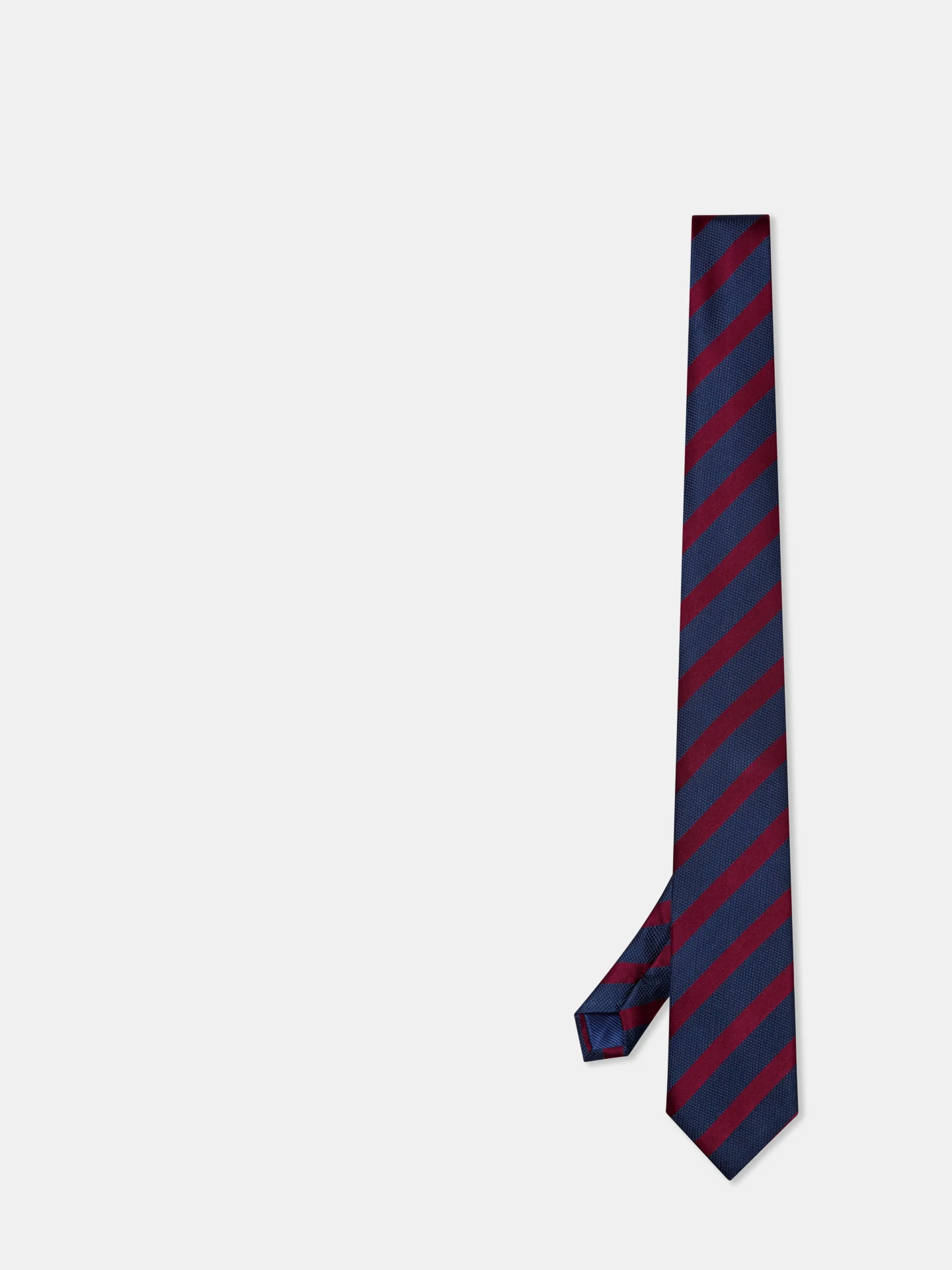 Striped Pattern 100% Silk Tie 7,5cm