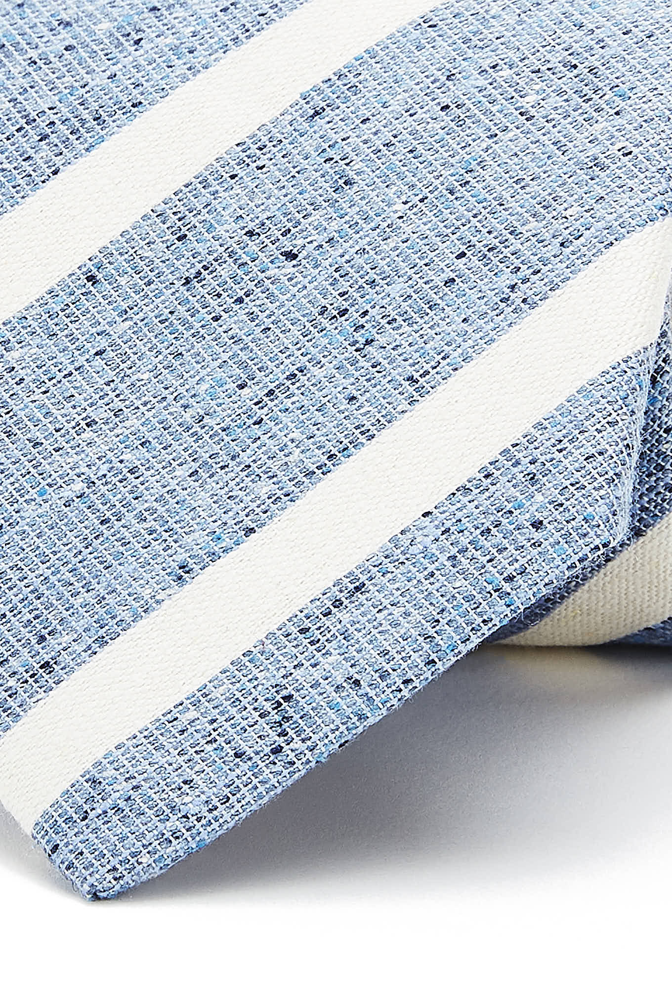 Striped Pattern Tie 100% Silk 8cm - Image 10