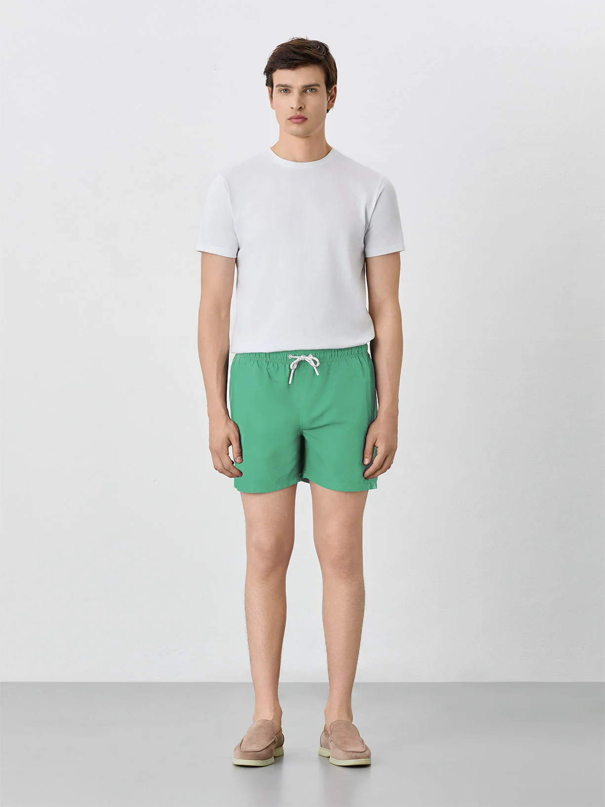 Swim Shorts With Bag In Quick Dry Fabric - Image 8