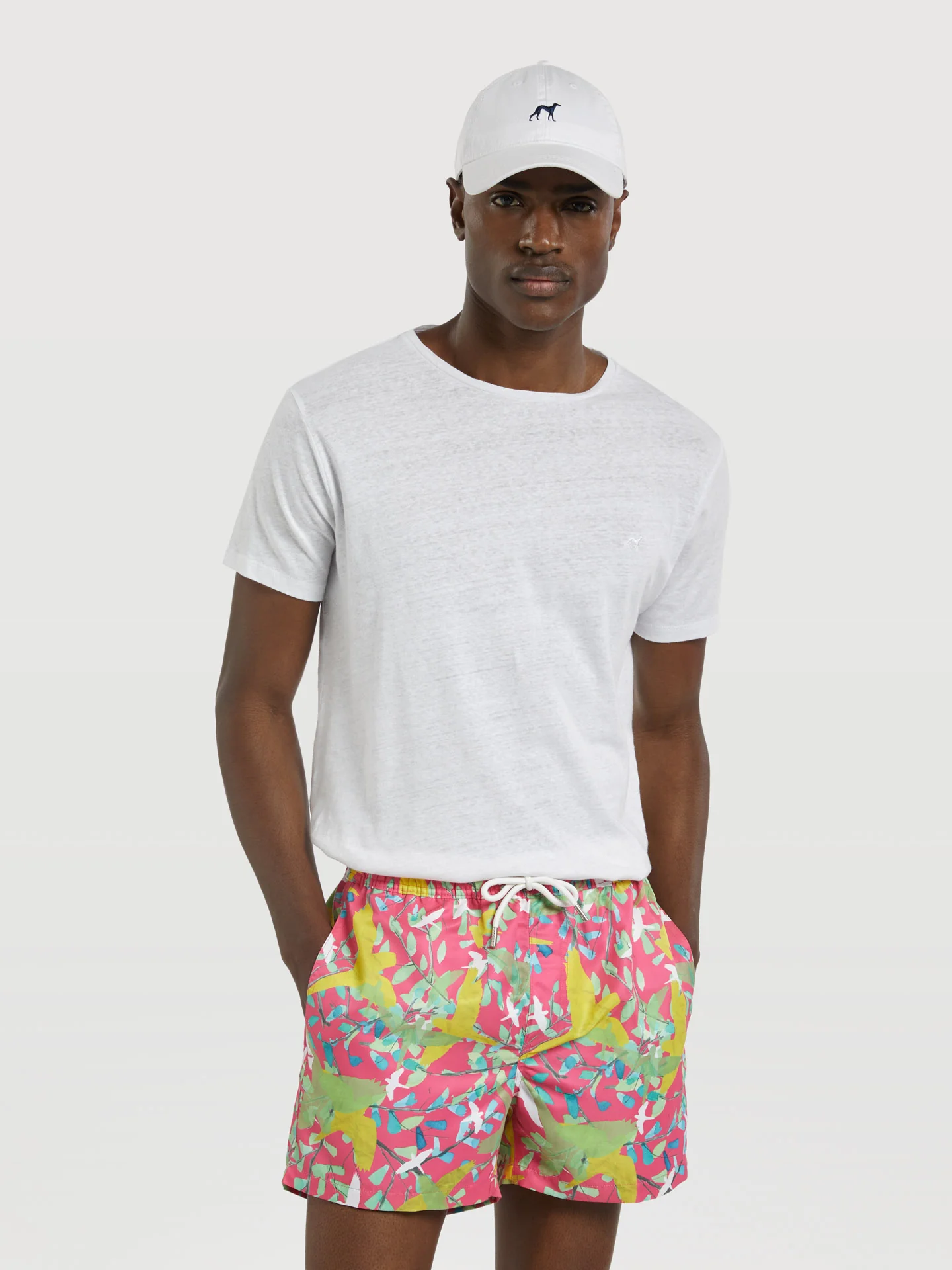 Swim Shorts With 'Birds' Print - Image 4