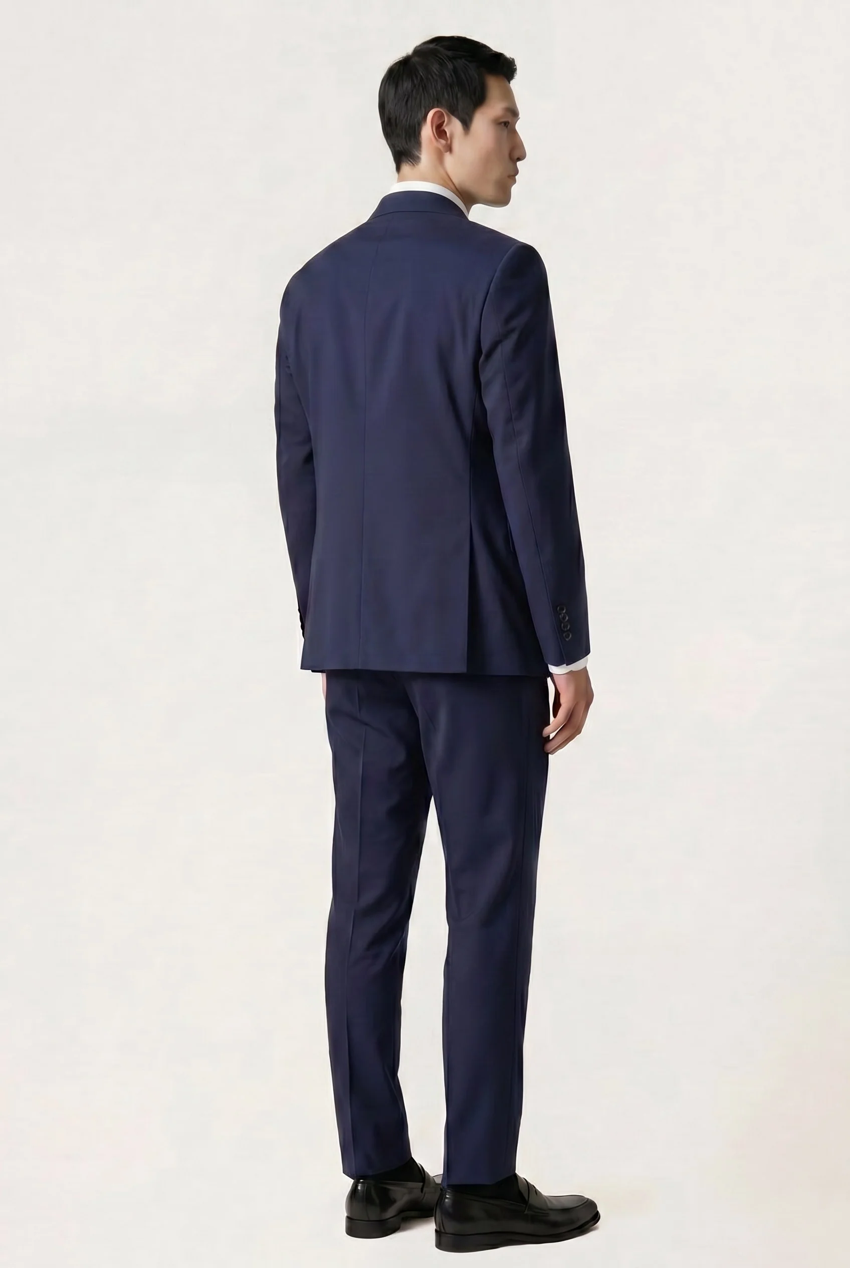 Travel Suit In Premium Italian Super 150’s Wool - Image 3