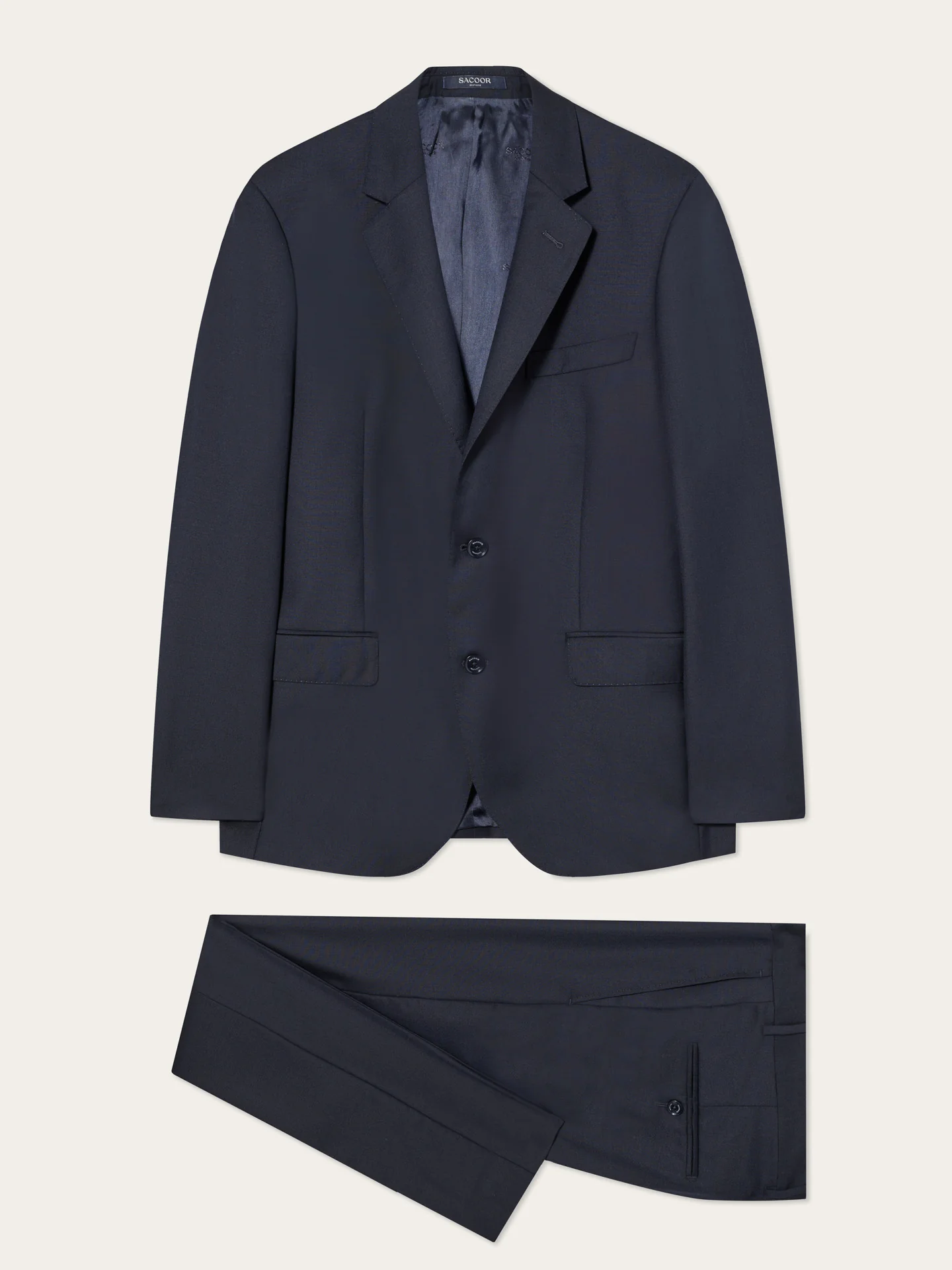 Travel Suit In Premium Italian Superfine Wool - Image 4