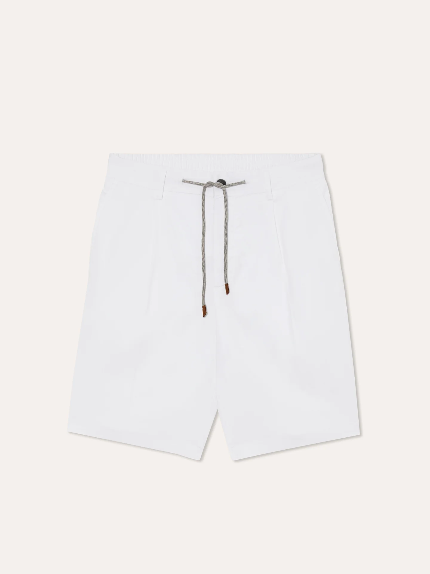 Twill Shorts with Drawstring at waistband - Image 9