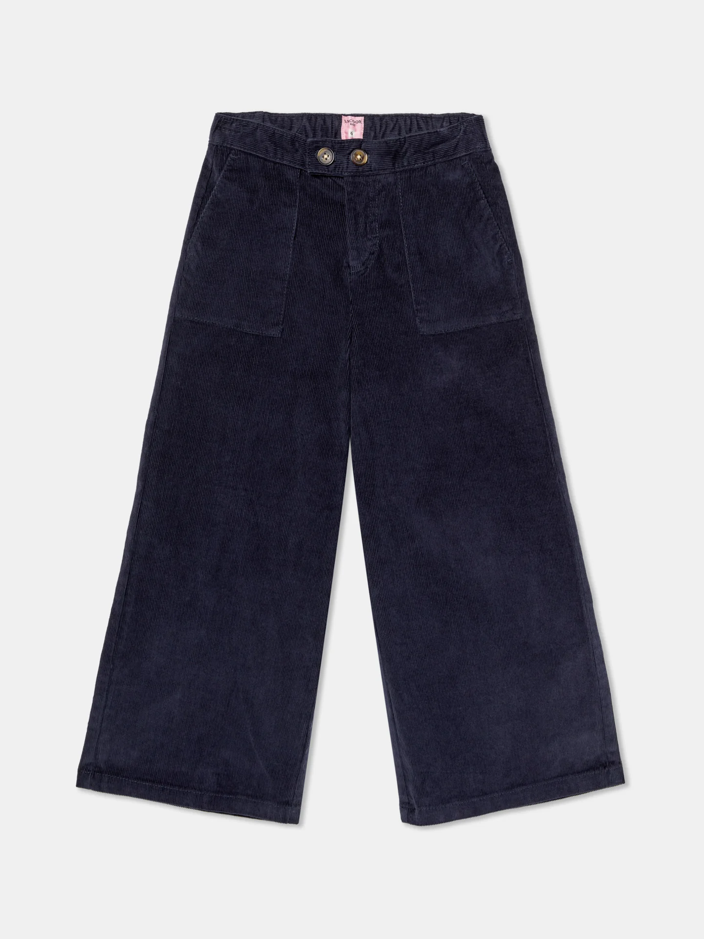 Wide Leg Corduroy Chinos - Image 3