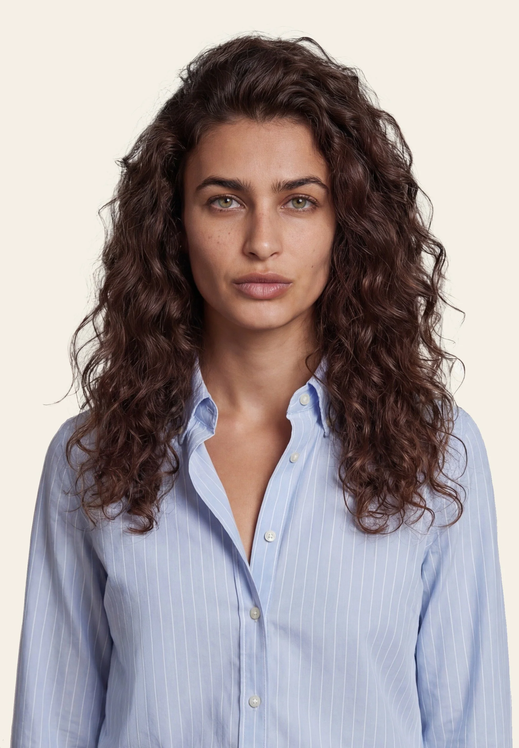 Wide Leg Trousers In Tencel And Linen Blend With Inverted Pleats - Image 9