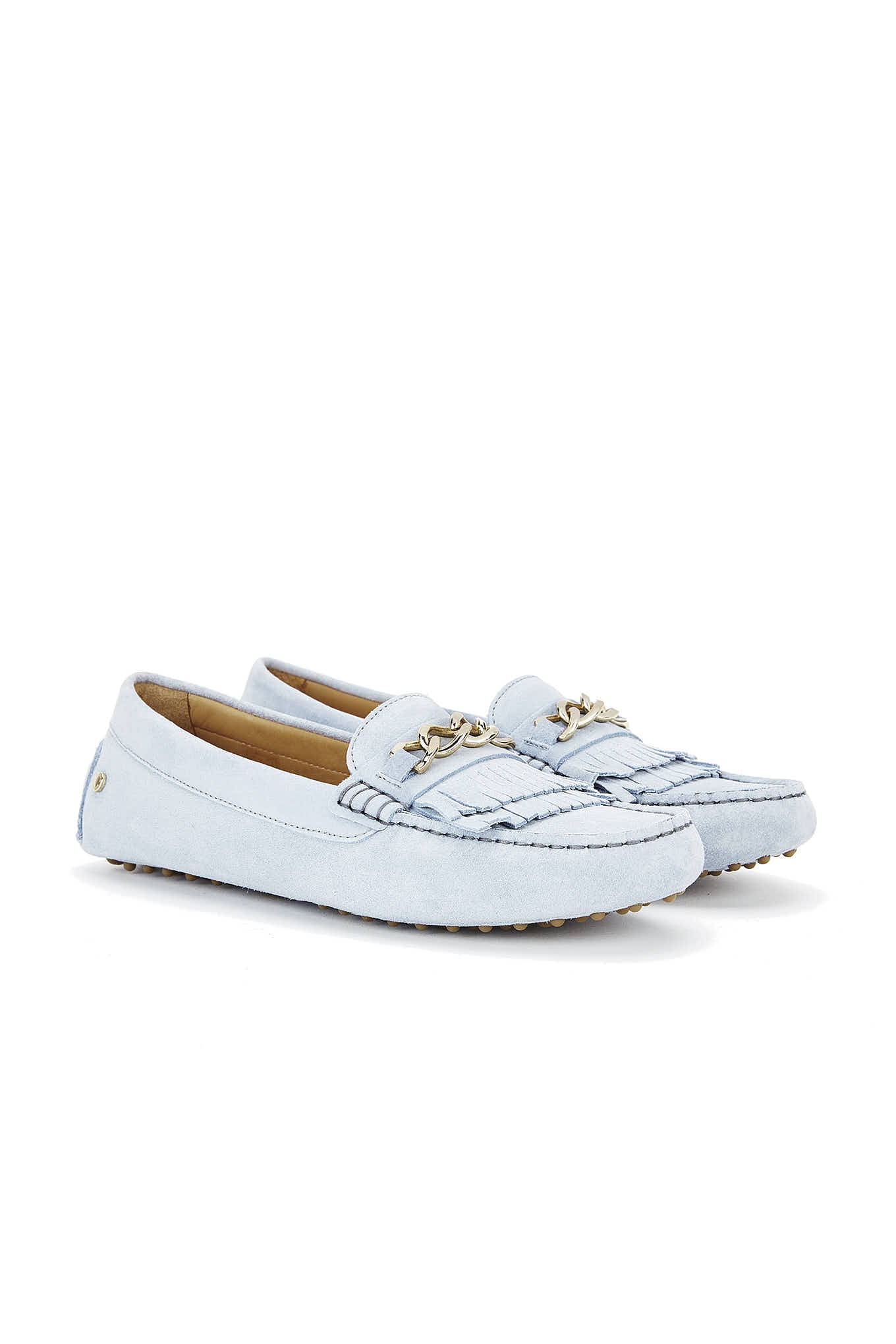Women's Casual Driver Shoes in Genuine Leather - Image 7